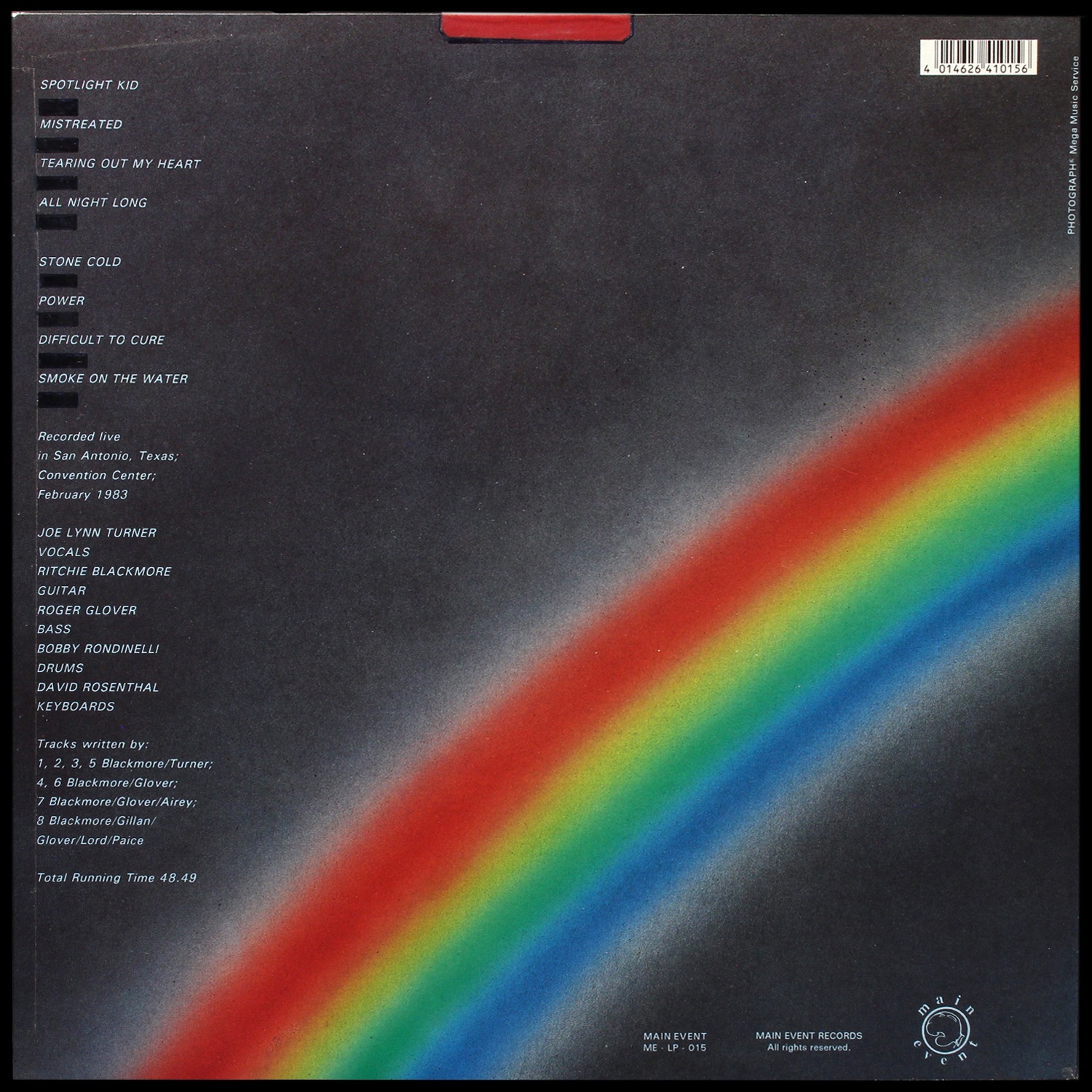 LP Rainbow — Rainbow's Edge фото 2