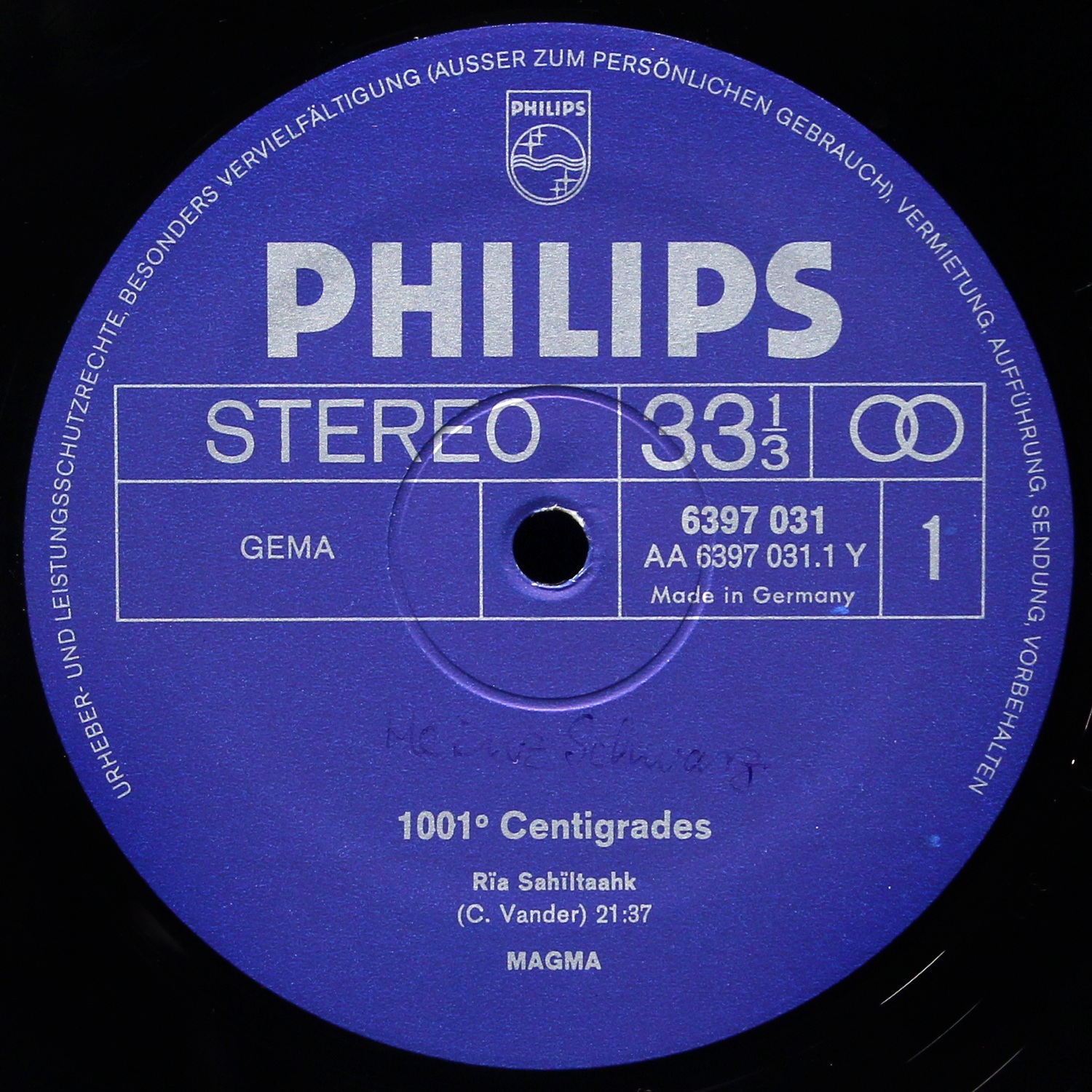 LP Magma — 1001 Centigrades фото 3