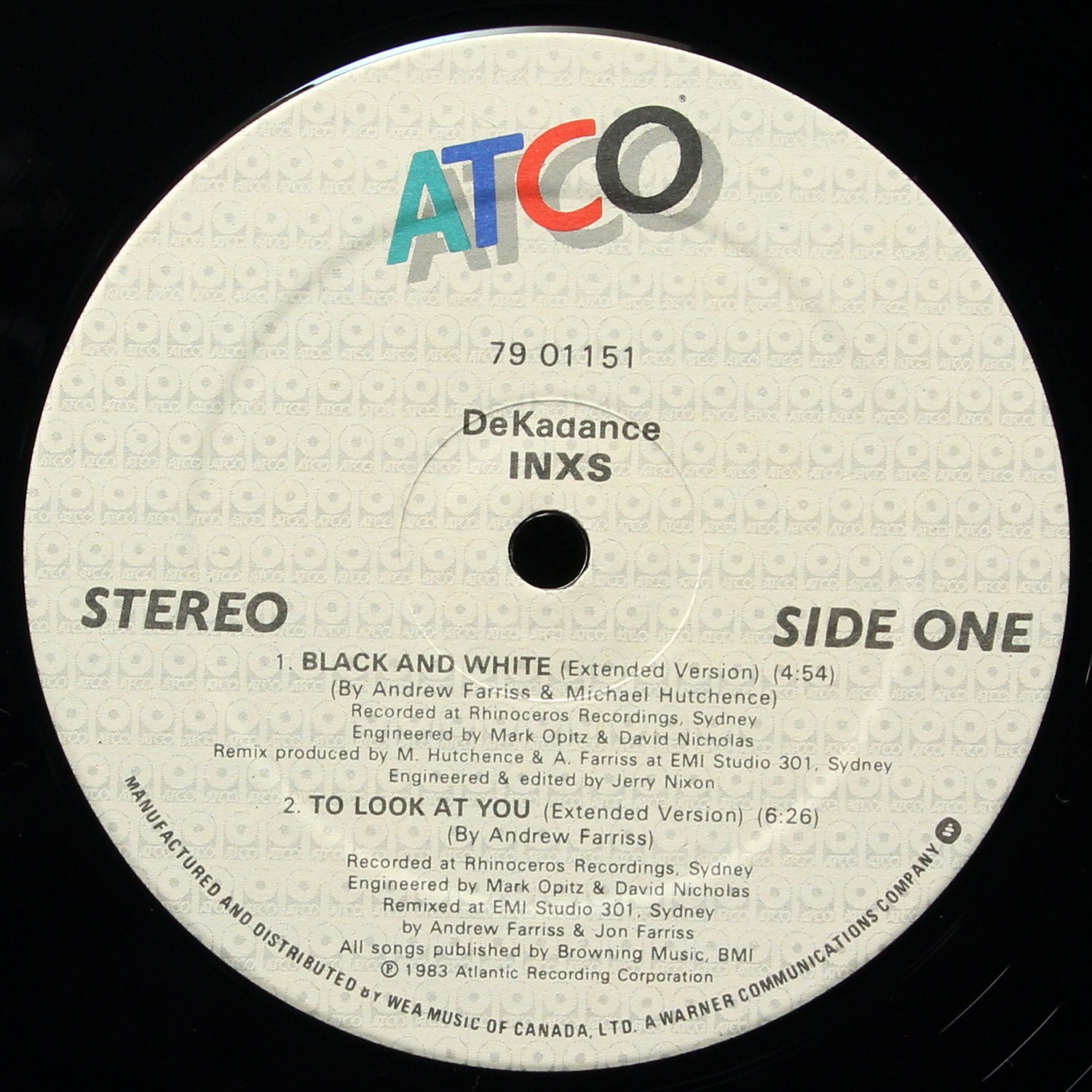 LP Inxs — Dekadance фото 3