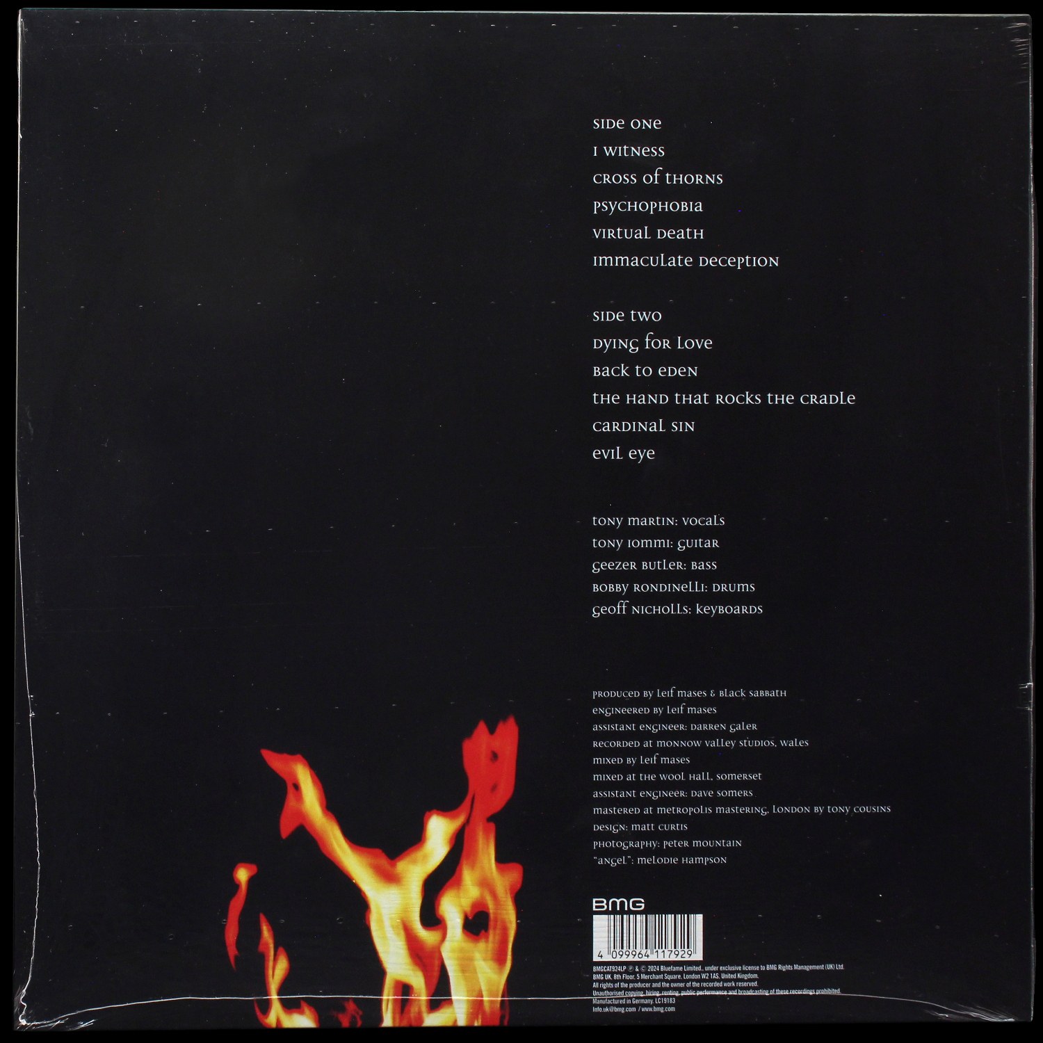 LP Black Sabbath — Cross Purposes (цветной винил) фото 2