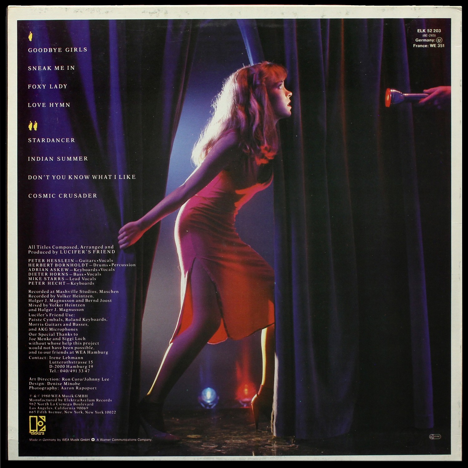 LP Lucifer's Friend — Sneak Me In фото 2