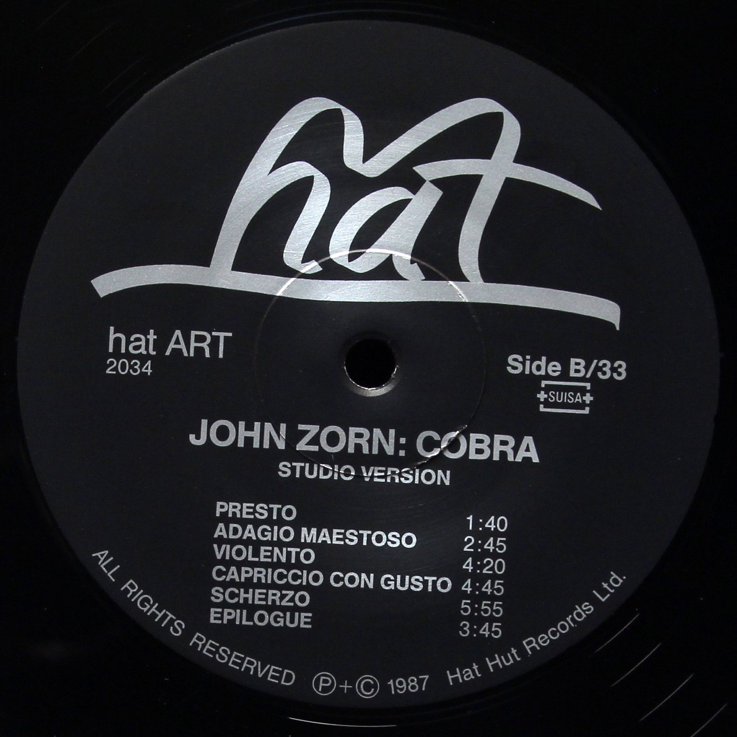 LP John Zorn — Cobra (2LP) фото 4