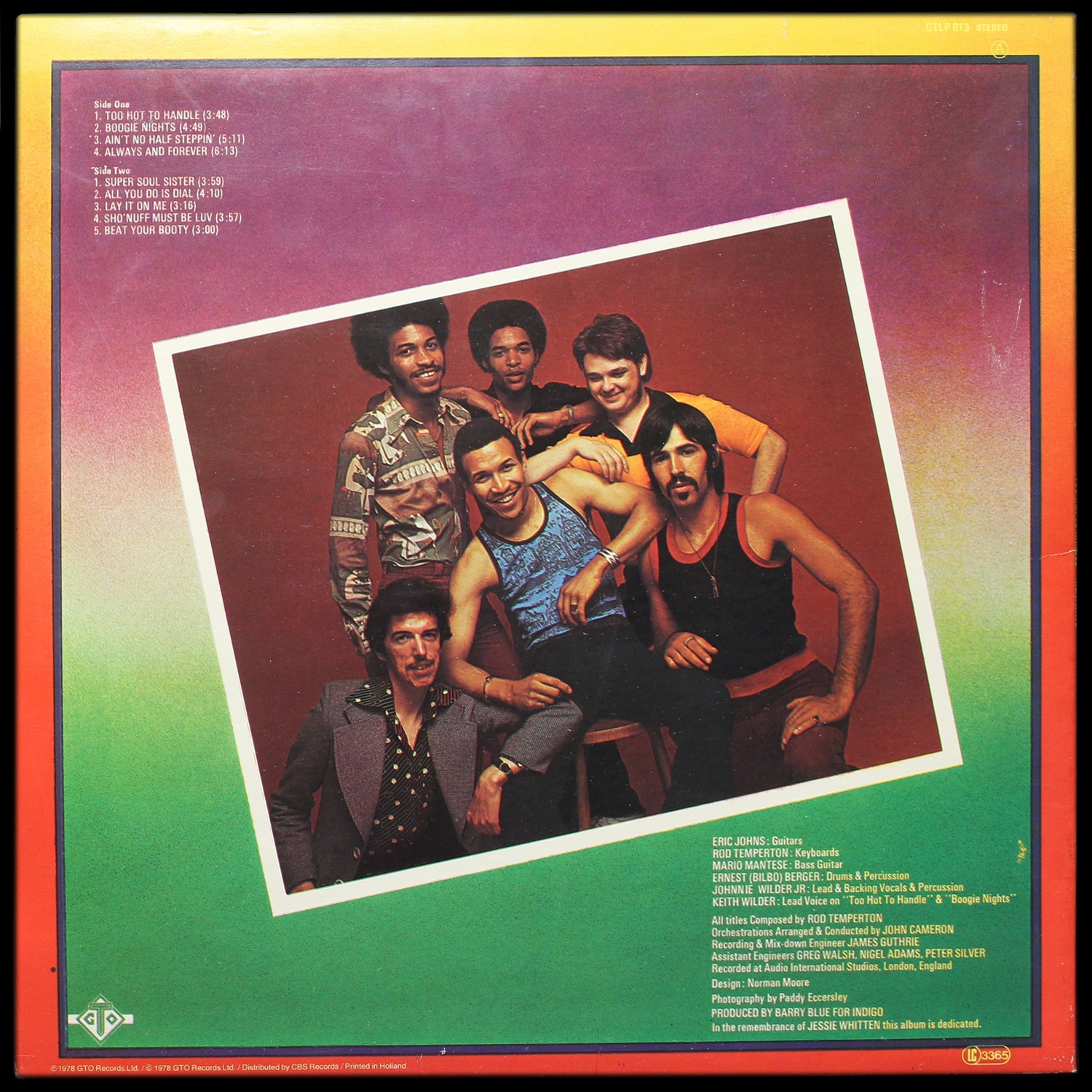 LP Heatwave — Too Hot To Handle фото 2