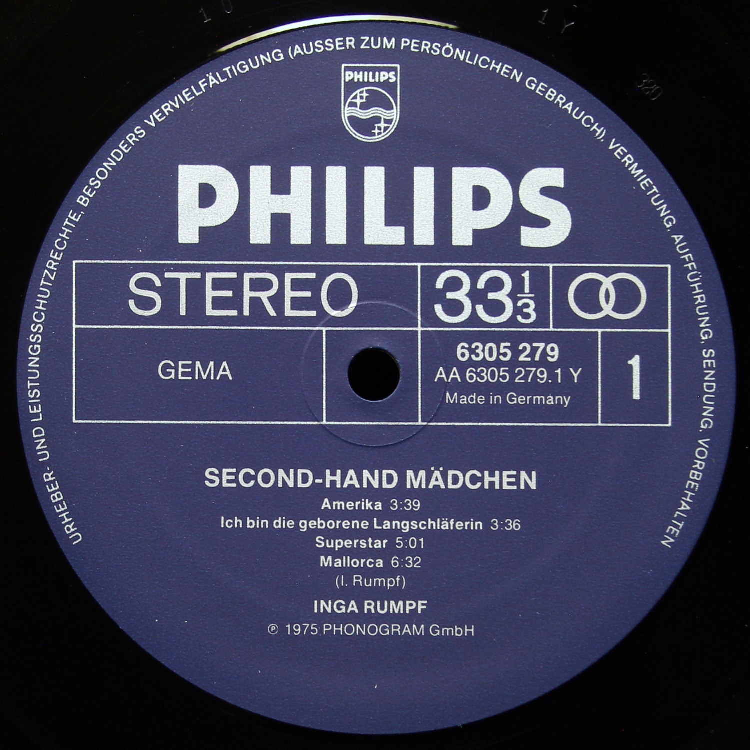 LP Inga Rumpf — Second-Hand Madchen фото 3