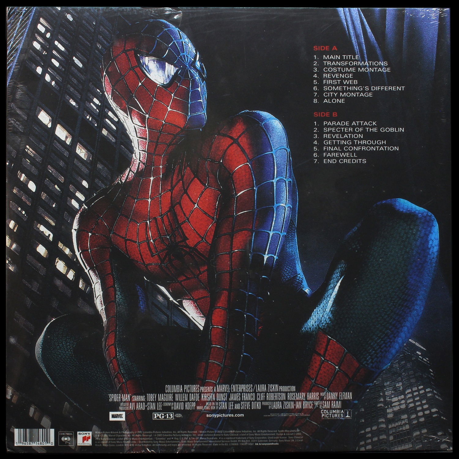 LP Danny Elfman — Spider-Man (+ постер) фото 2