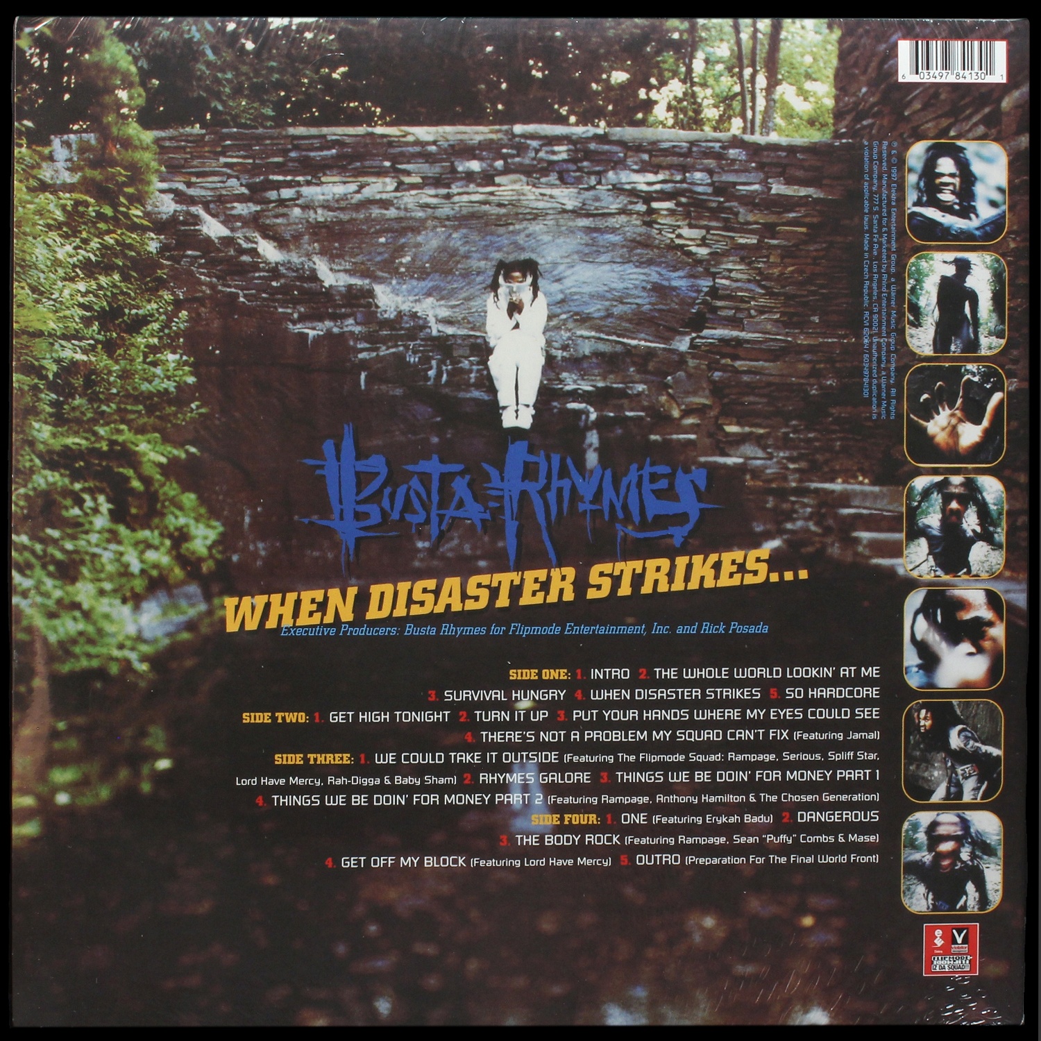 LP Busta Rhymes — When Disaster Strikes... (2LP,  цветной винил) фото 2