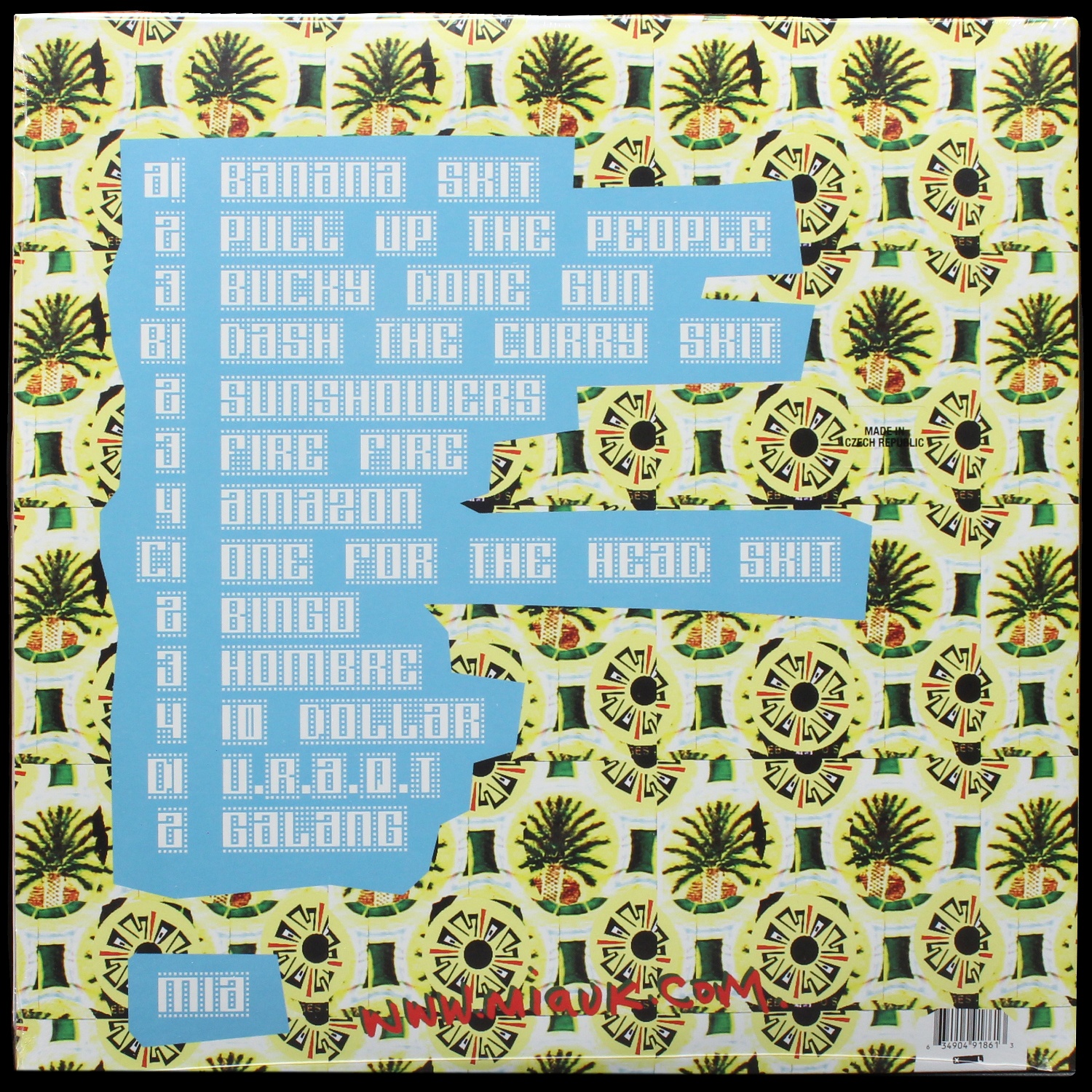 LP M.I.A. — Arular (2LP) фото 2