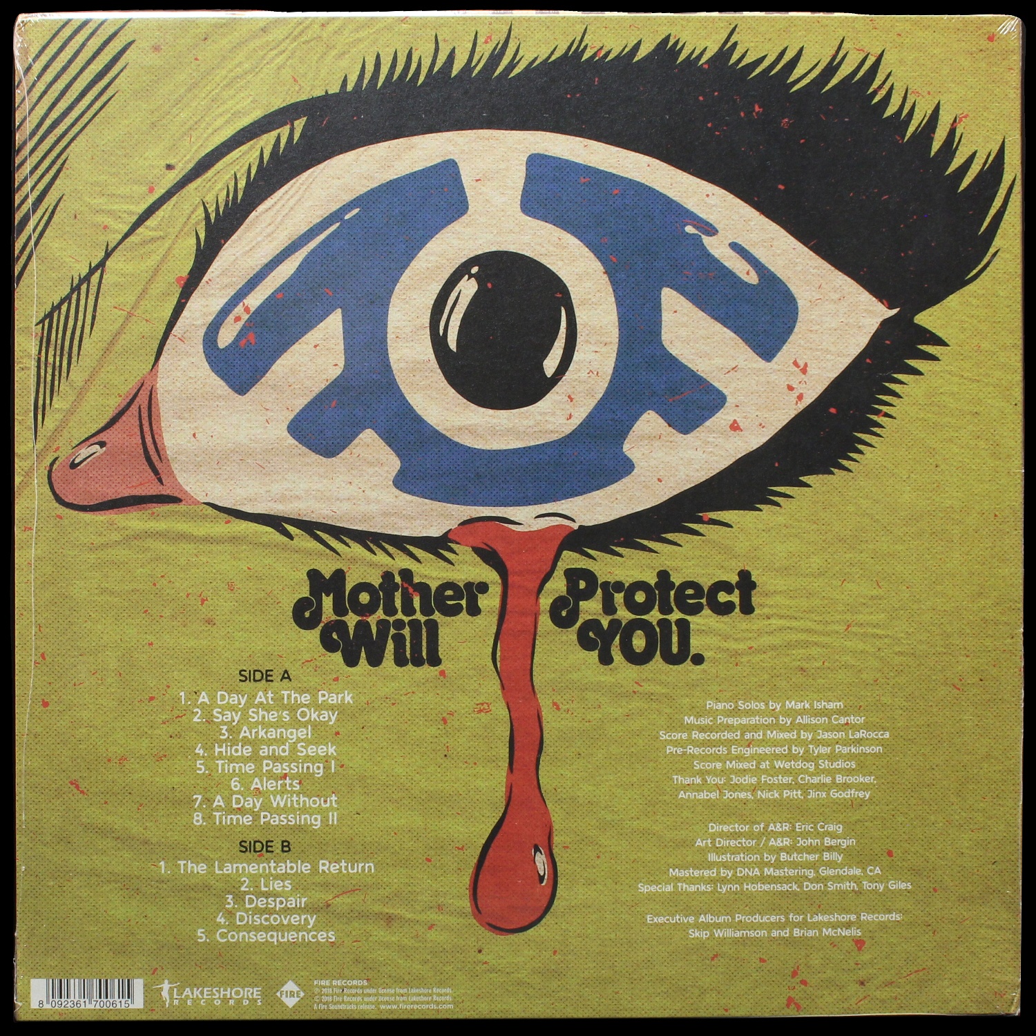 LP Mark Isham — Black Mirror - Arkangel (Music From The Netflix Original Series) (цветной винил) фото 2