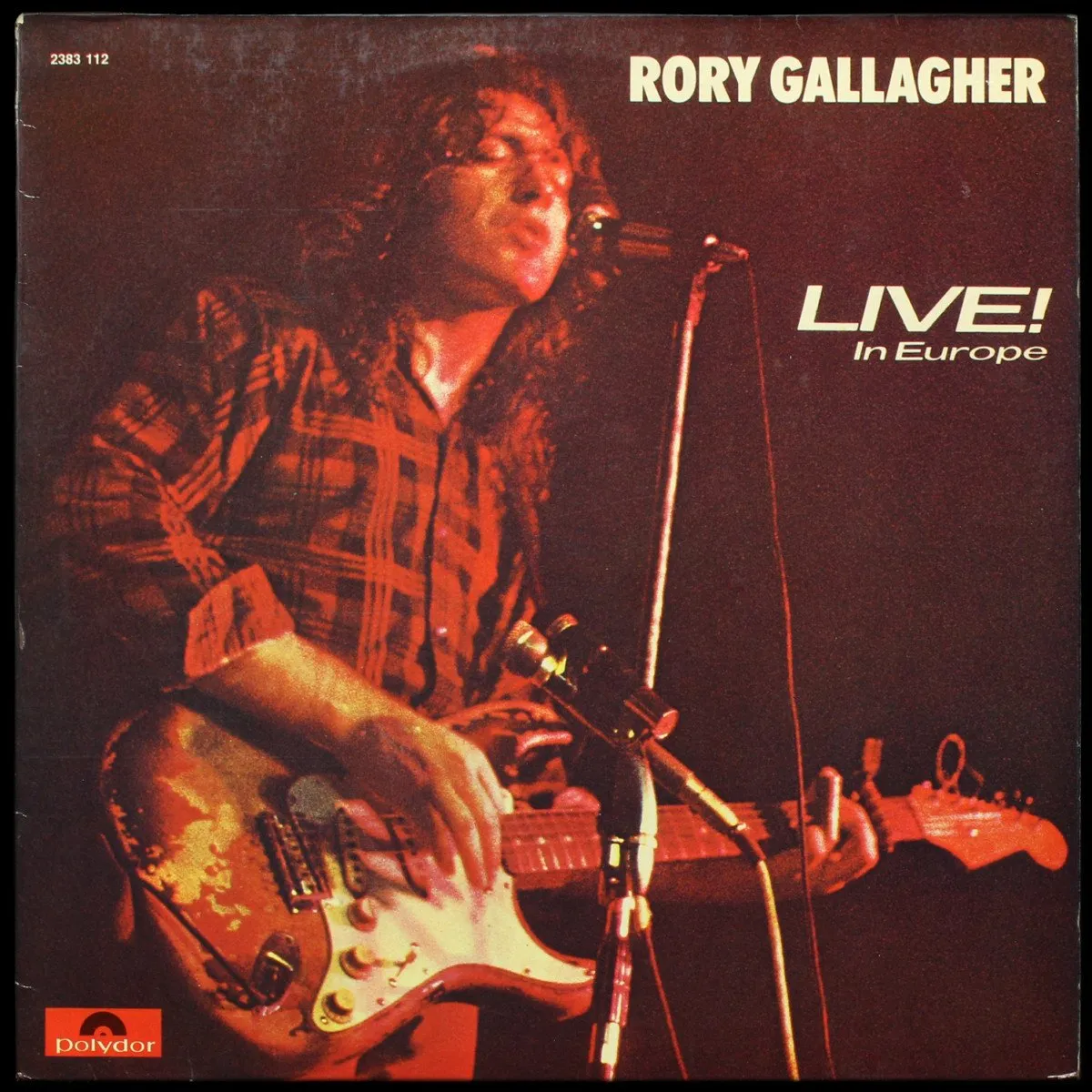 LP Rory Gallagher — Rory Gallagher Live In Europe фото