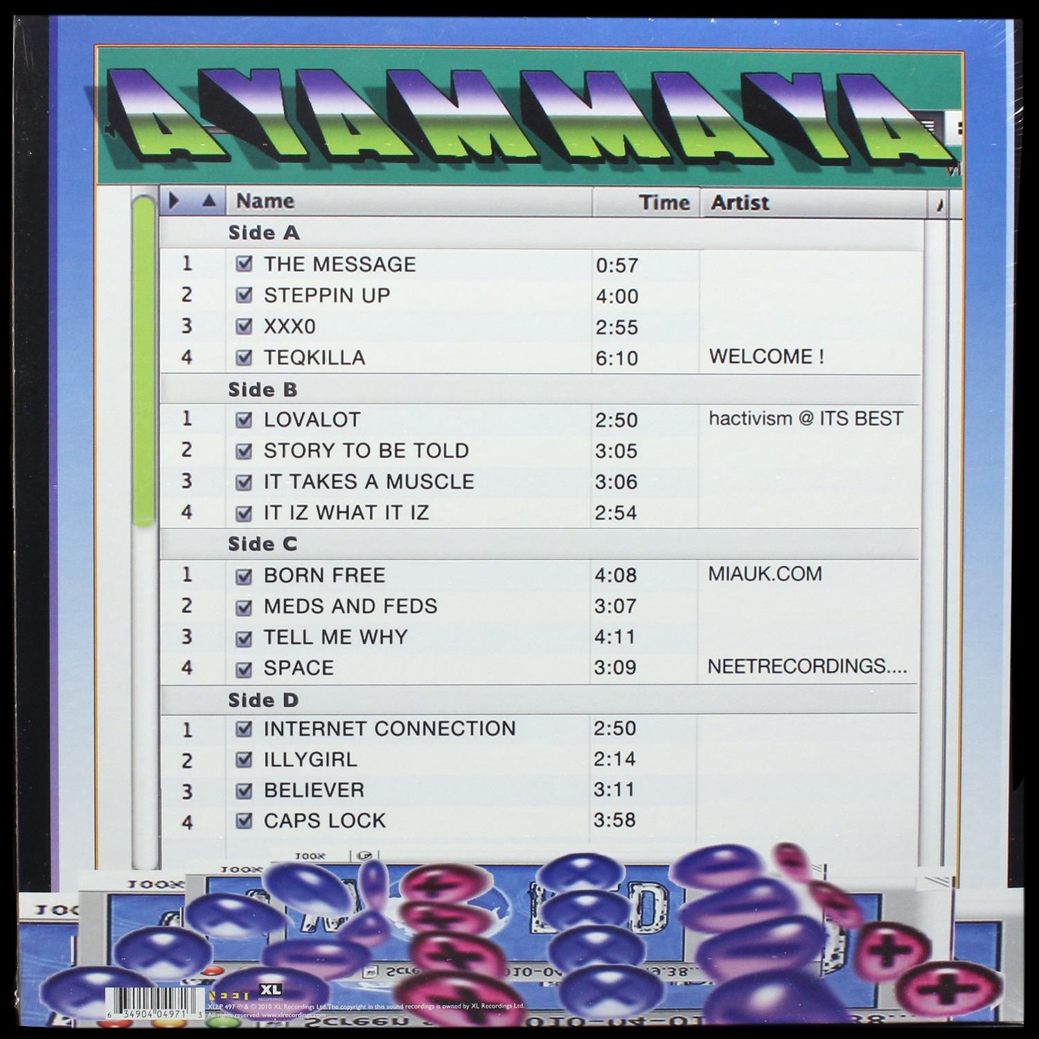 LP M.I.A. — Maya (2LP) фото 2