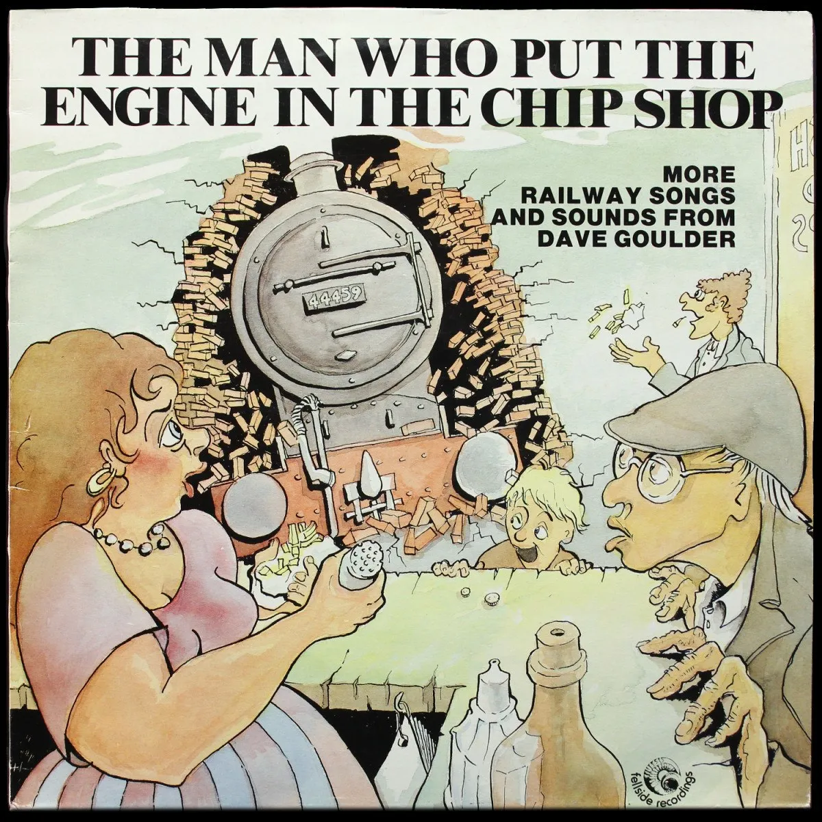 LP Dave Goulder — Man Who Put The Engine In The Chip Shop фото