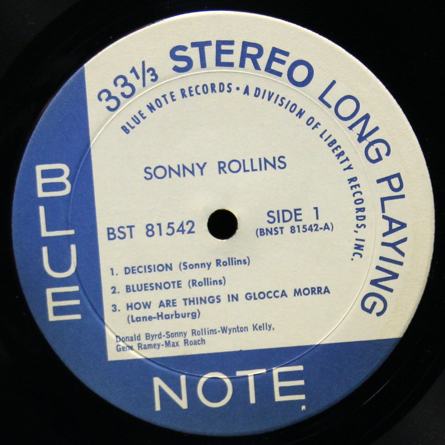 LP Sonny Rollins — Sonny Rollins Volume 1 фото 3