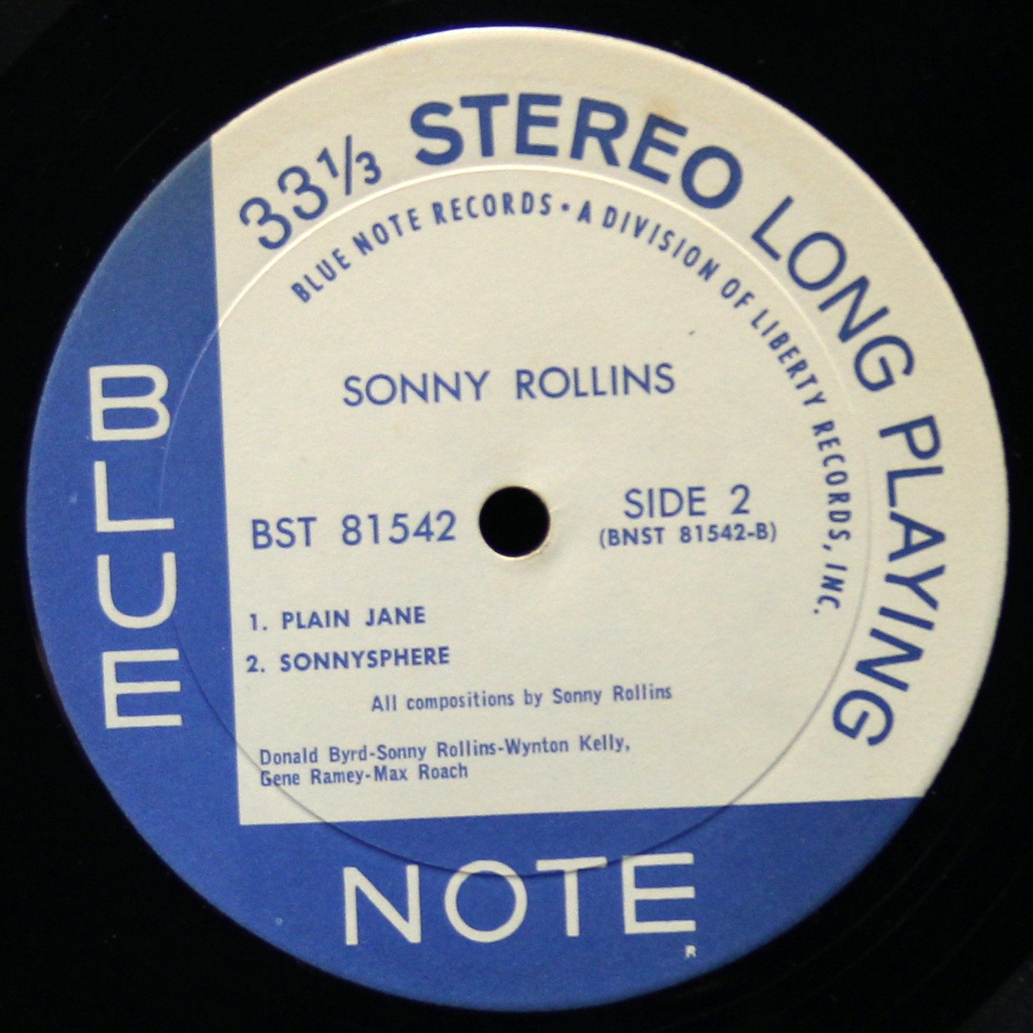 LP Sonny Rollins — Sonny Rollins Volume 1 фото 4
