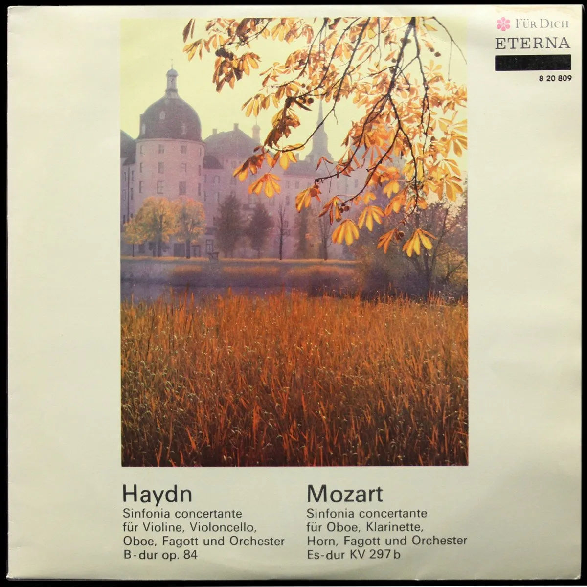 LP Vaclav Neumann — Haydn / Mozart - Sinfonies Concertantes фото