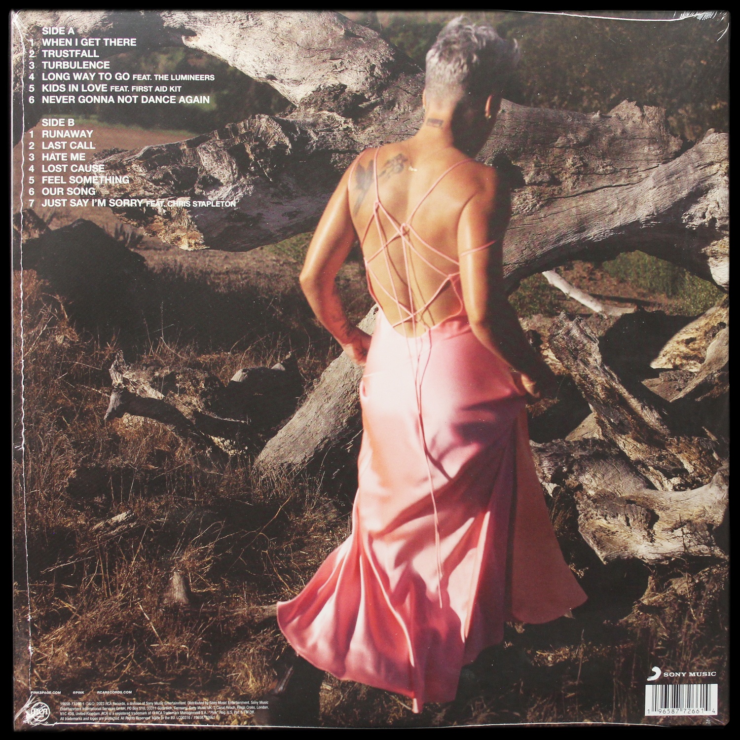 LP Pink — Trustfall (цветной винил) фото 2