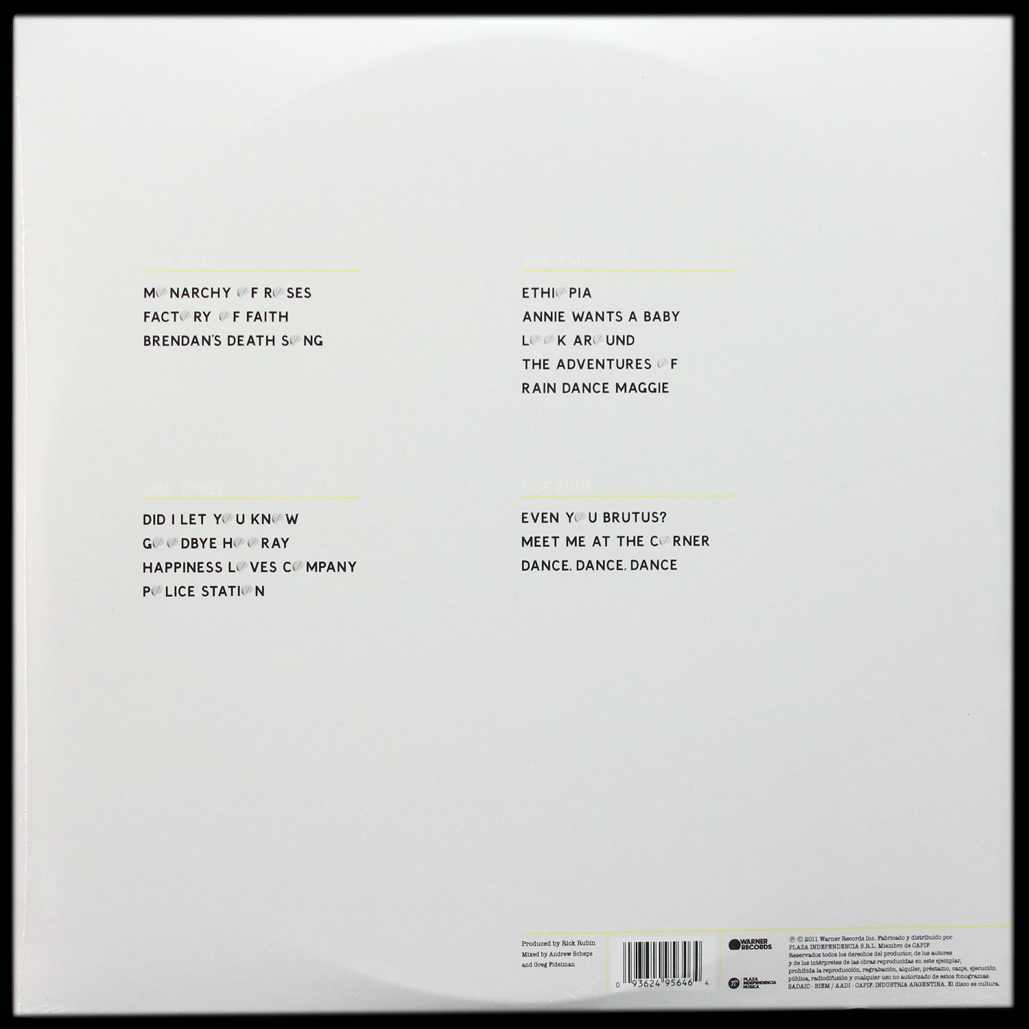 LP Red Hot Chili Peppers — I'm With You (2LP) фото 2