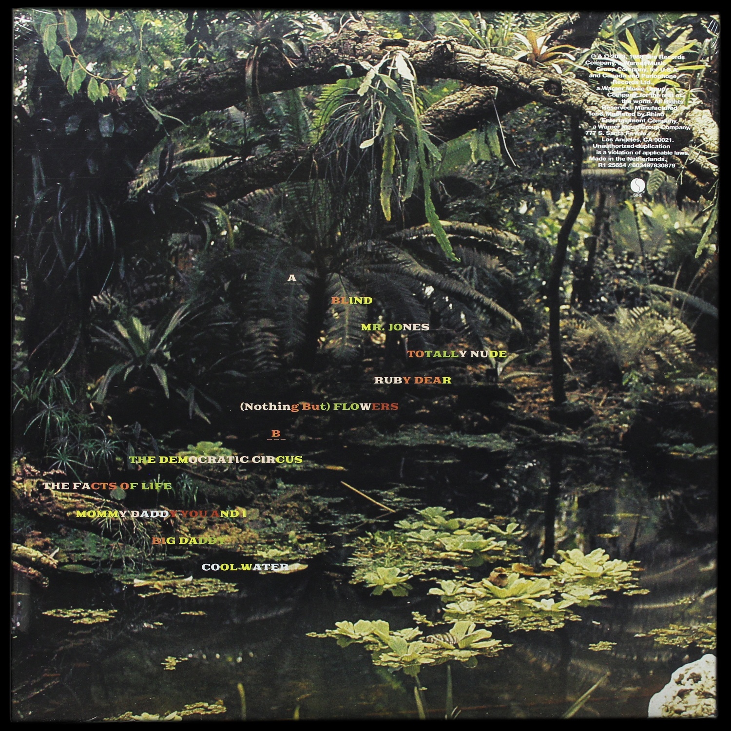 LP Talking Heads — Naked (цветной винил) фото 2