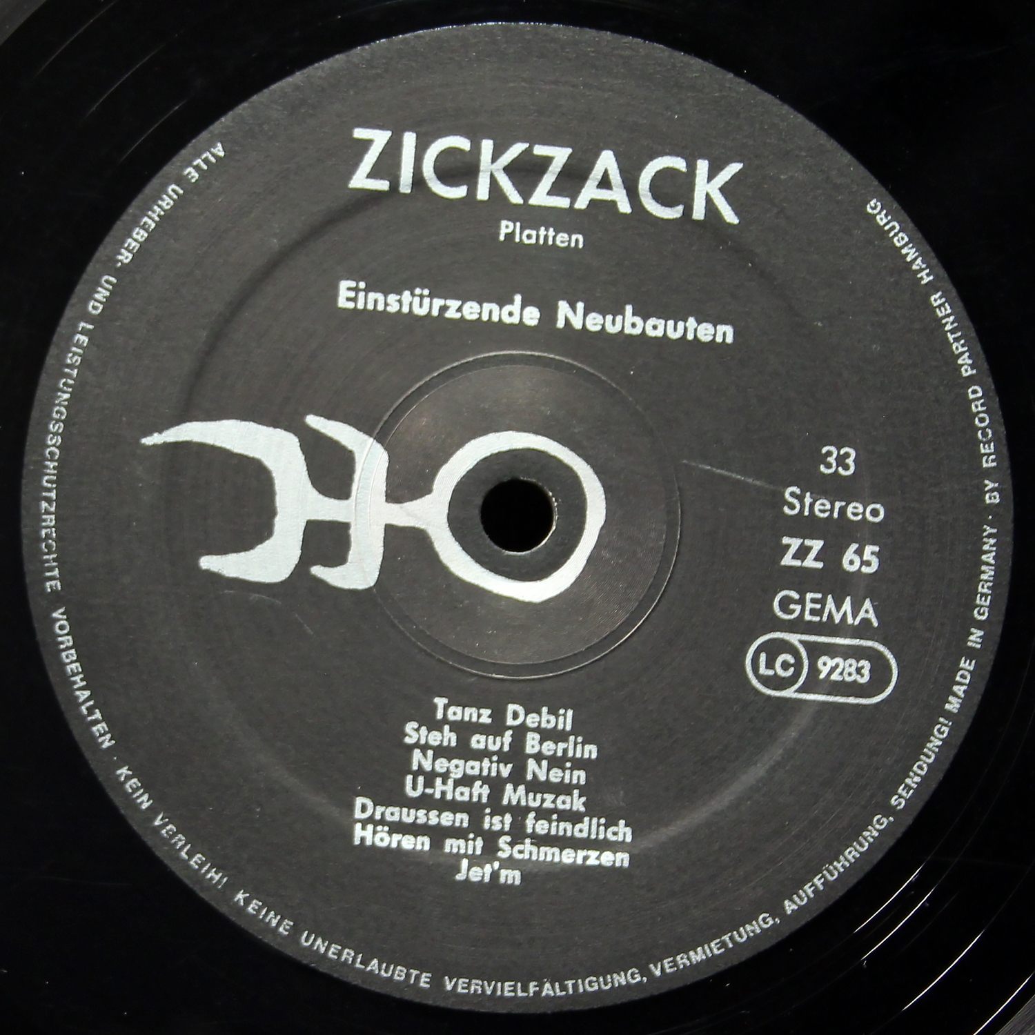 LP Einsturzende Neubauten — Kollaps фото 3