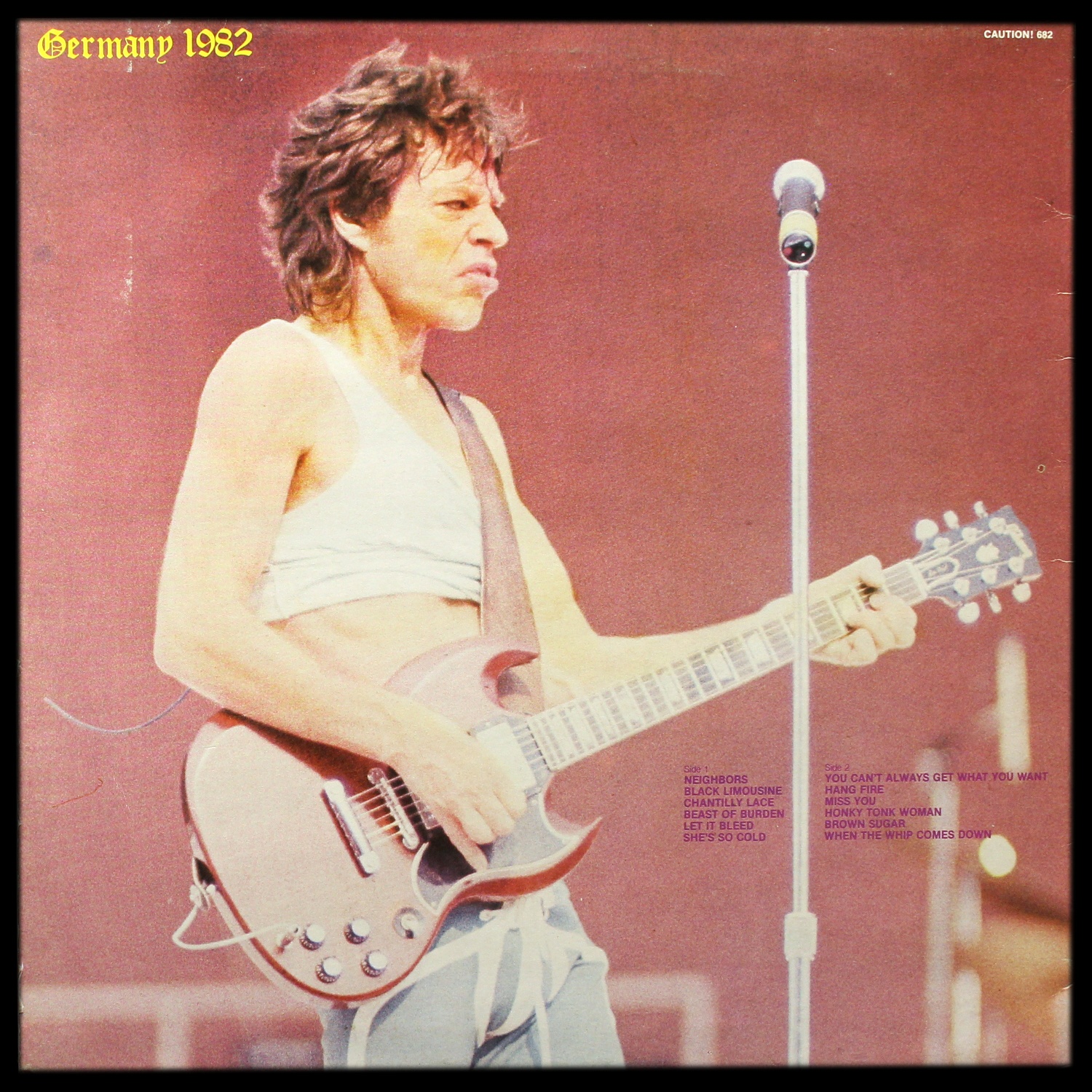 LP Rolling Stones — Germany 1982 фото 2