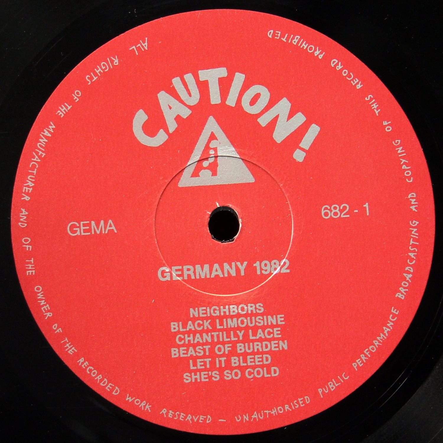 LP Rolling Stones — Germany 1982 фото 3