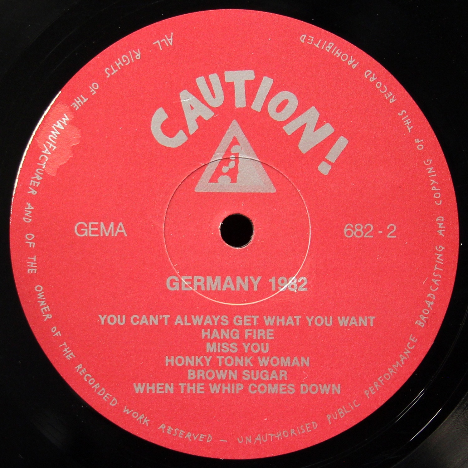 LP Rolling Stones — Germany 1982 фото 4