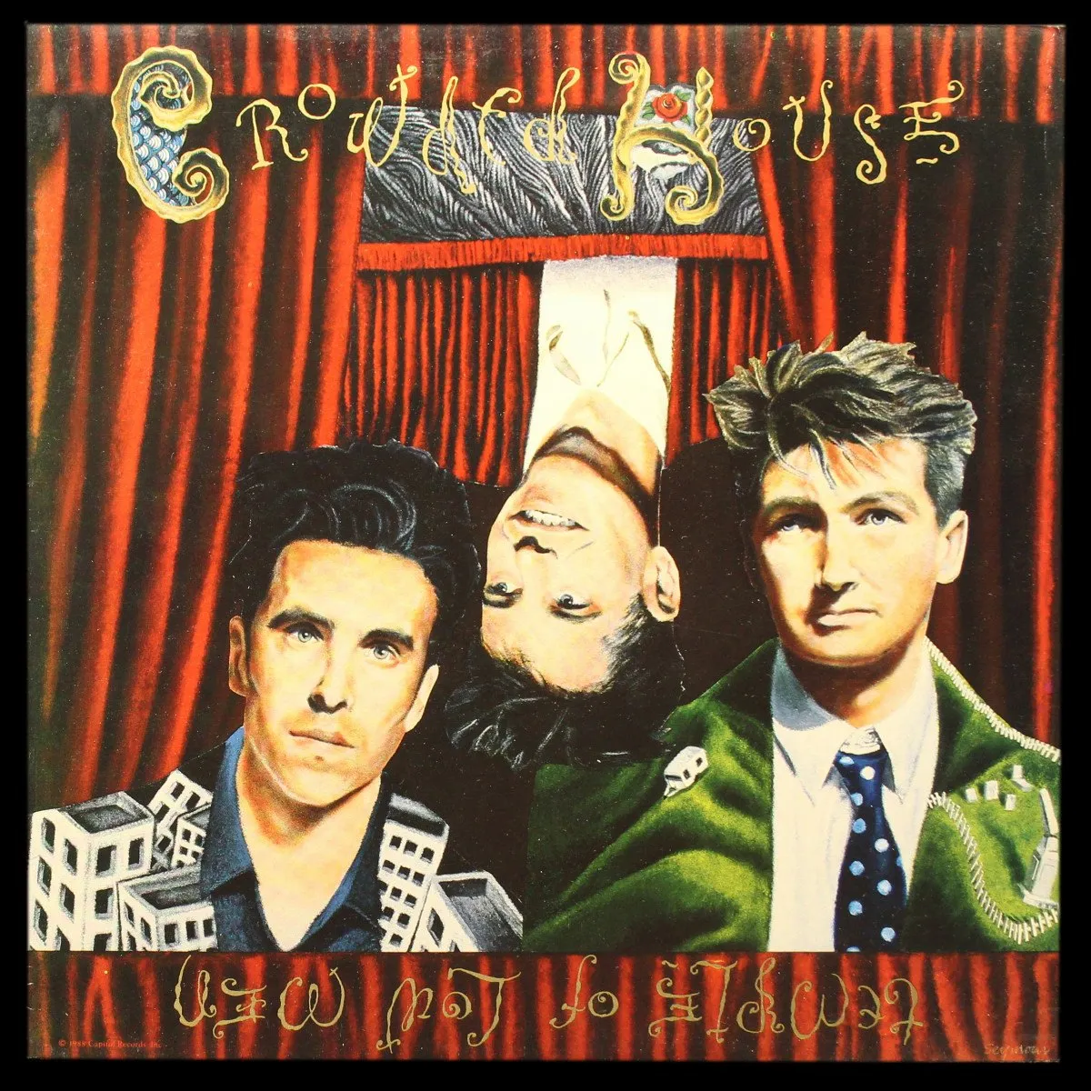 LP Crowded House — Temple Of Low Men фото