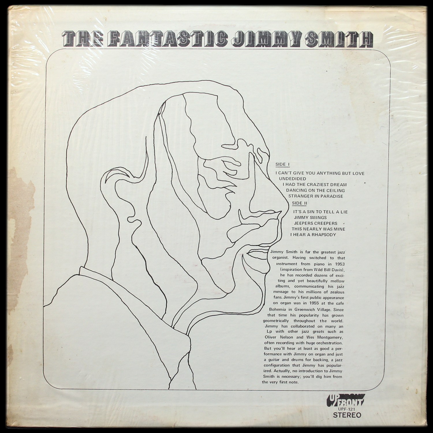 LP Jimmy Smith — Fantastic Jimmy Smith фото 2