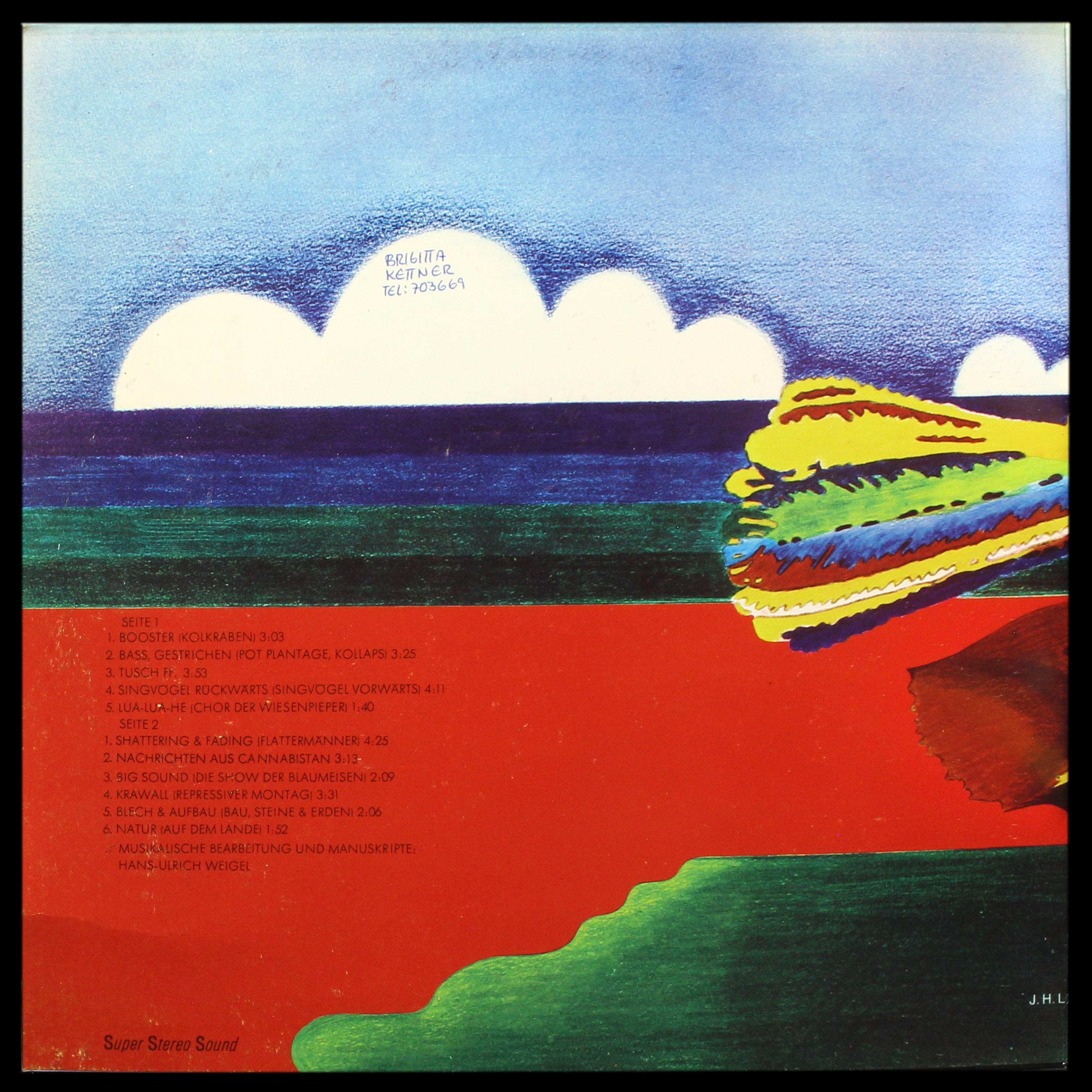 LP Amon Duul — Collapsing Singvogel Ruckwarts & Co. фото 3