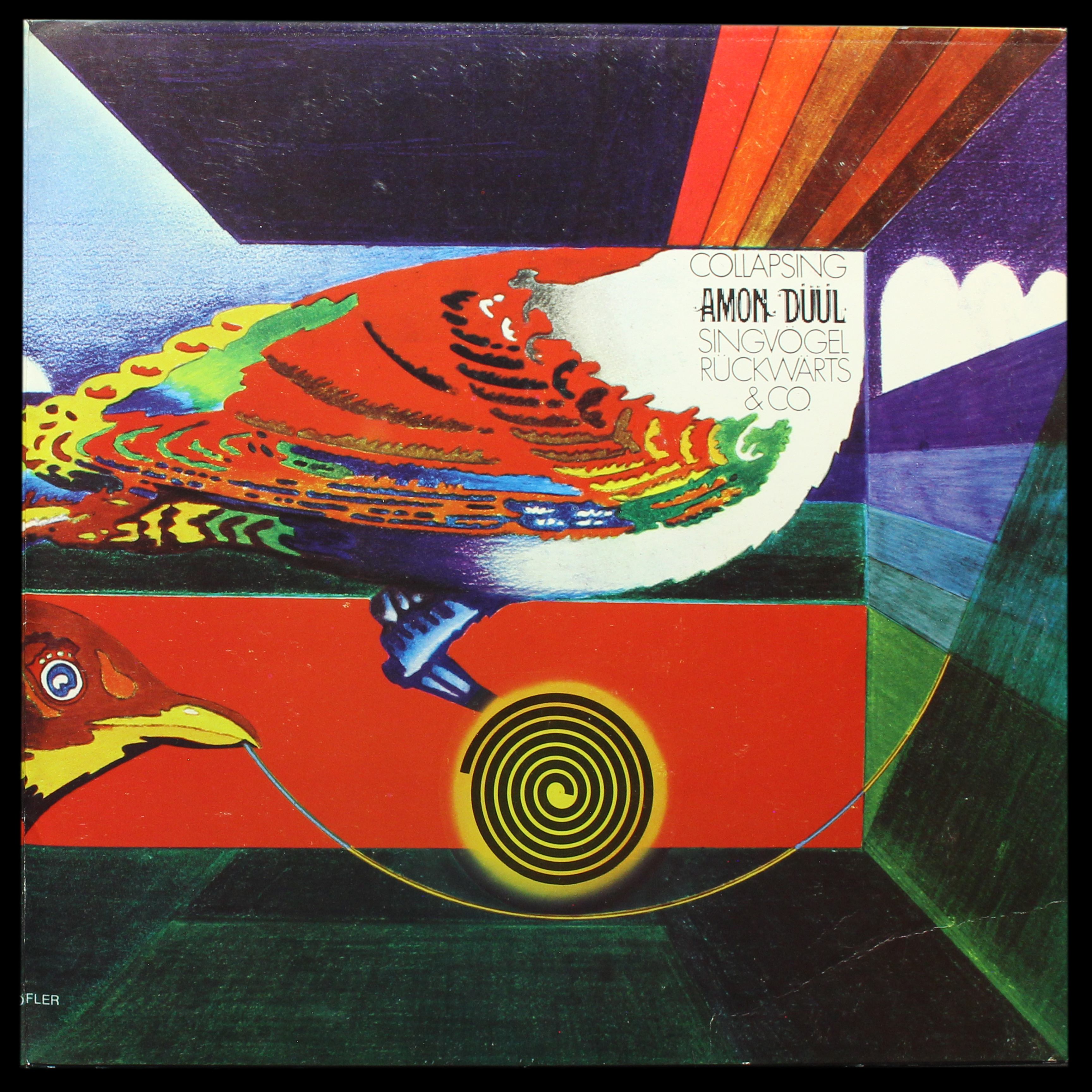 LP Amon Duul — Collapsing Singvogel Ruckwarts & Co. фото 4