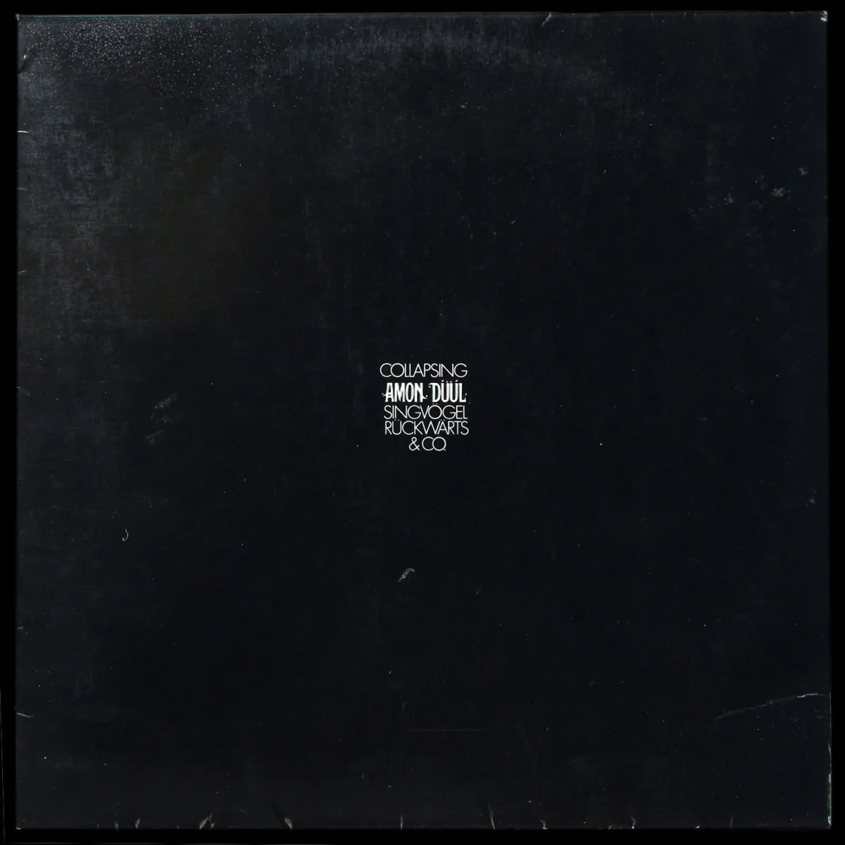 LP Amon Duul — Collapsing Singvogel Ruckwarts & Co. фото