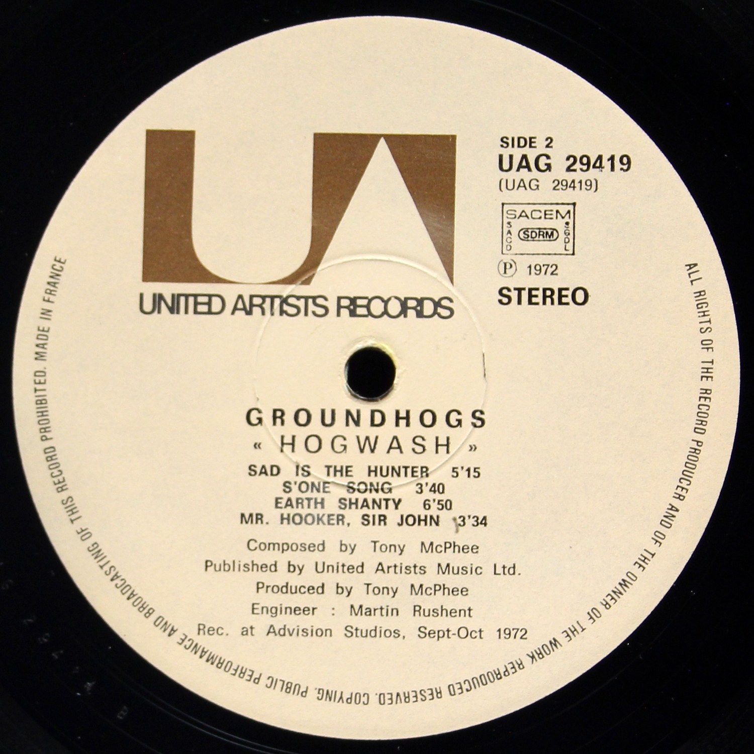 LP Groundhogs — Hogwash фото 5