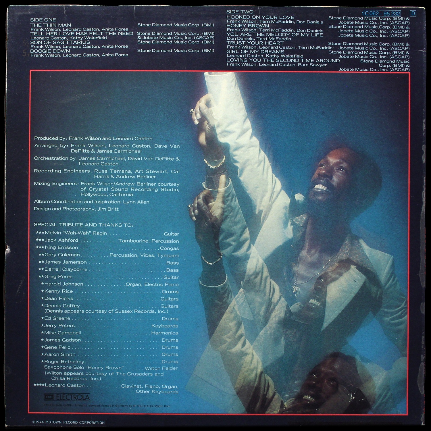 LP Eddie Kendricks — Boogie Down фото 2