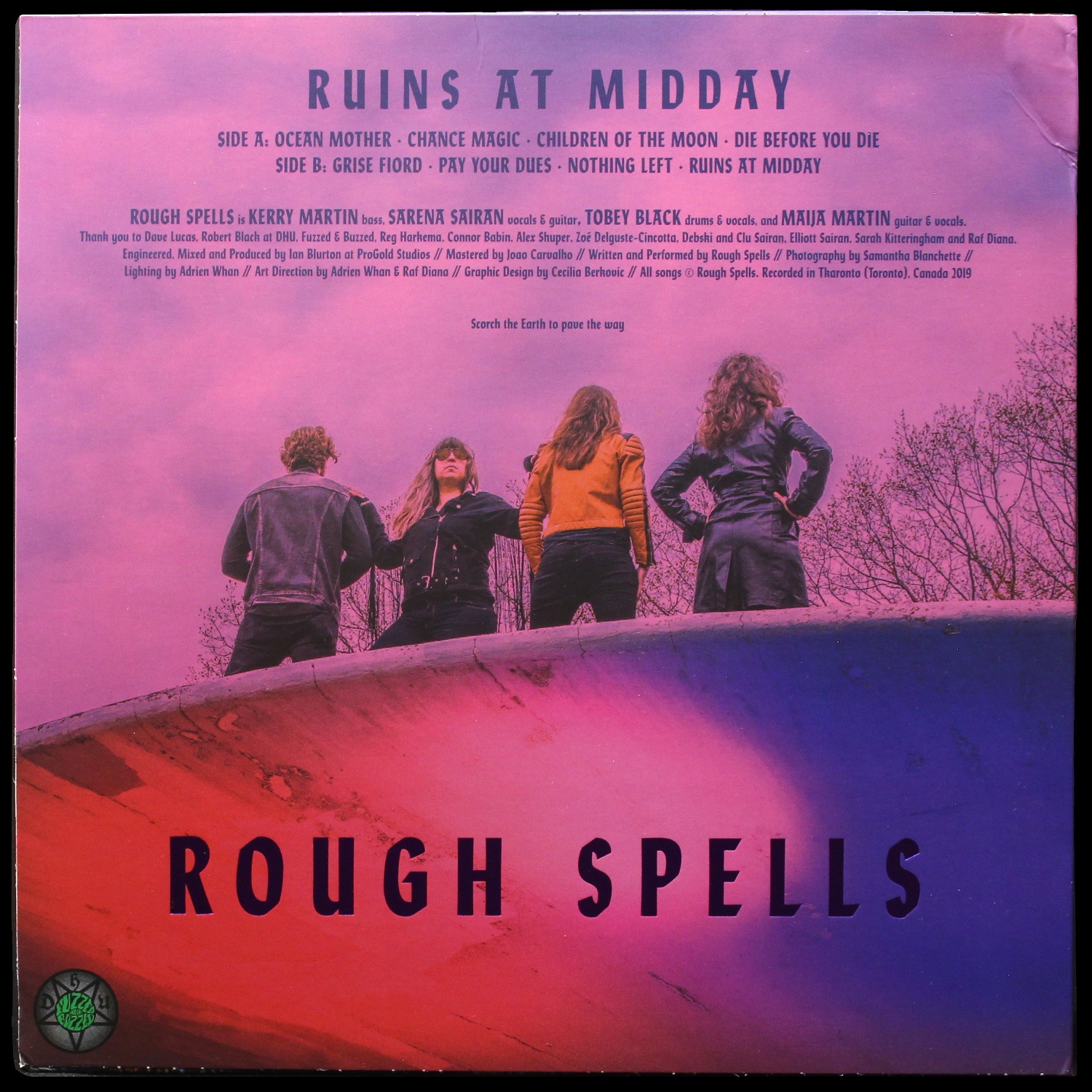 LP Rough Spells — Ruins At Midday (макси сингл,  + постер) фото 2