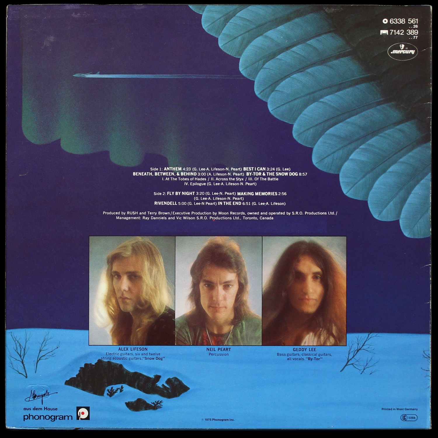 LP Rush — Fly By Night фото 2