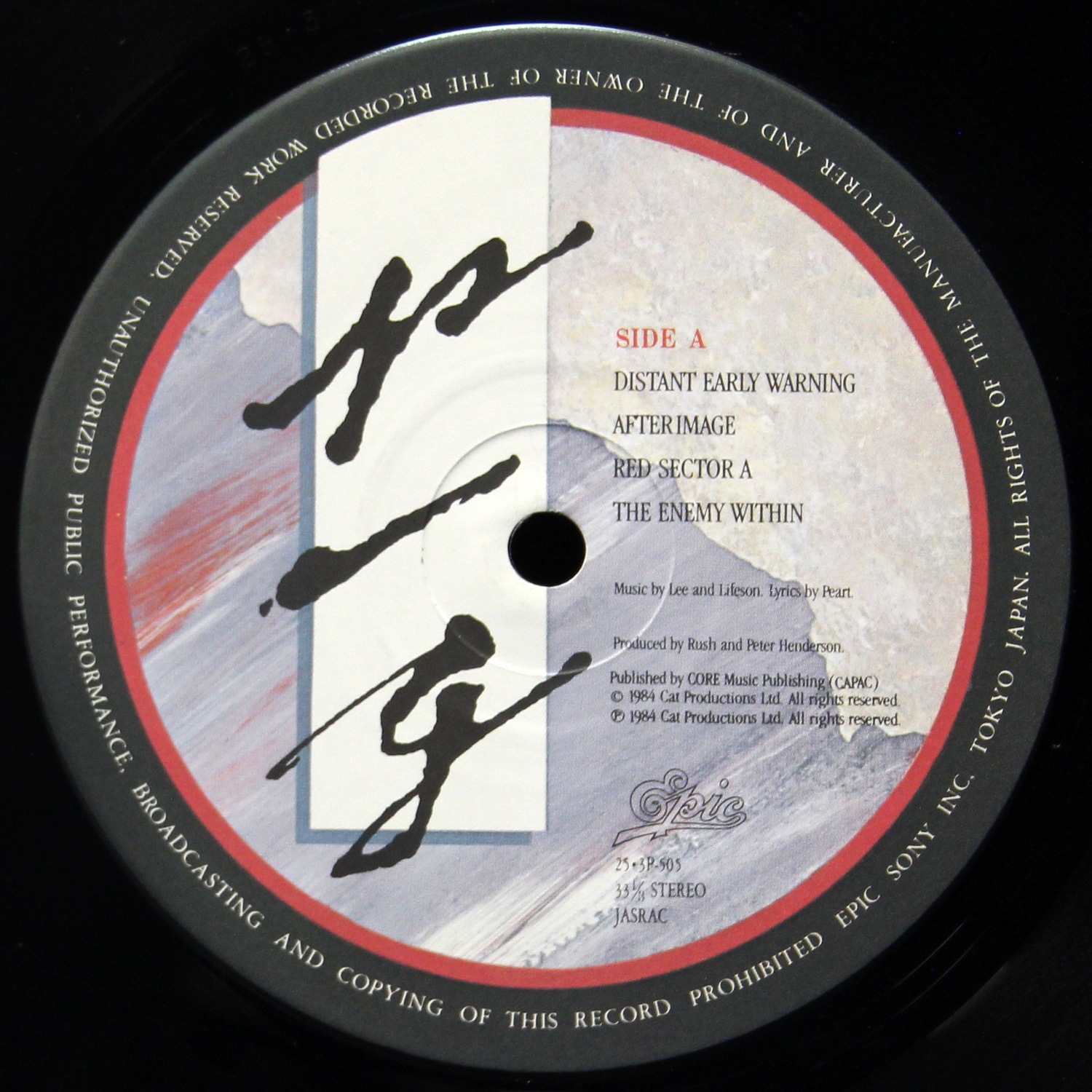 LP Rush — Grace Under Pressure фото 5