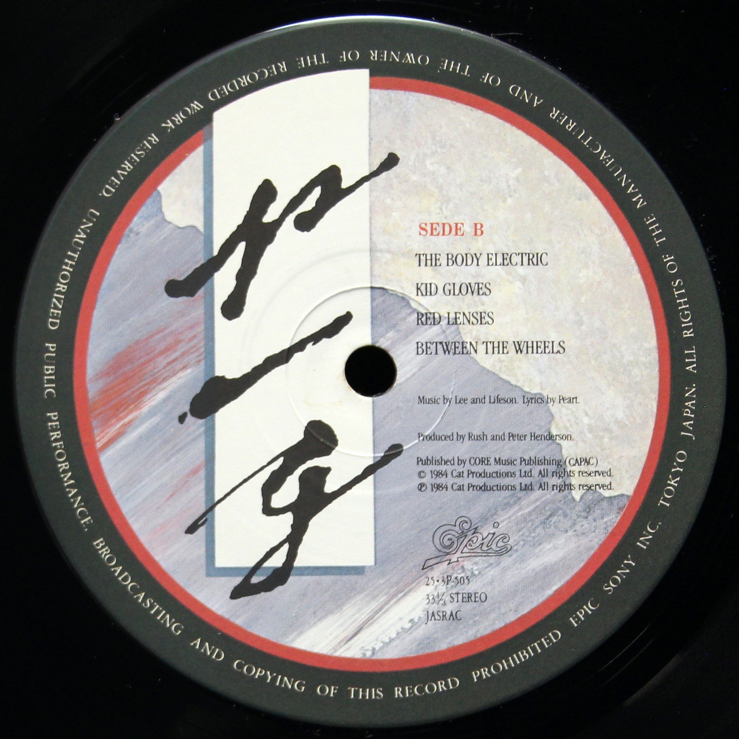 LP Rush — Grace Under Pressure фото 6