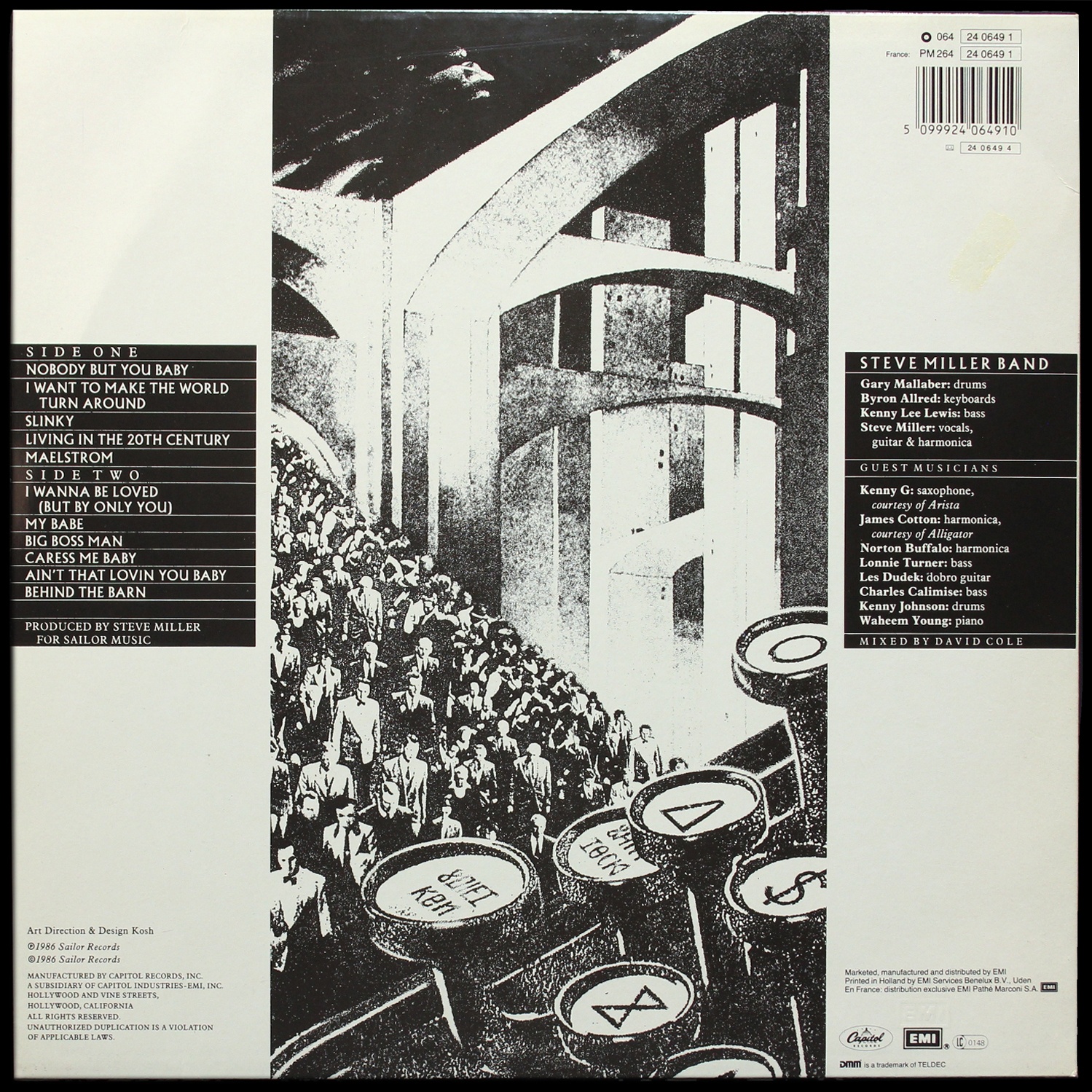 LP Steve Miller Band — Living In The 20th Century фото 2