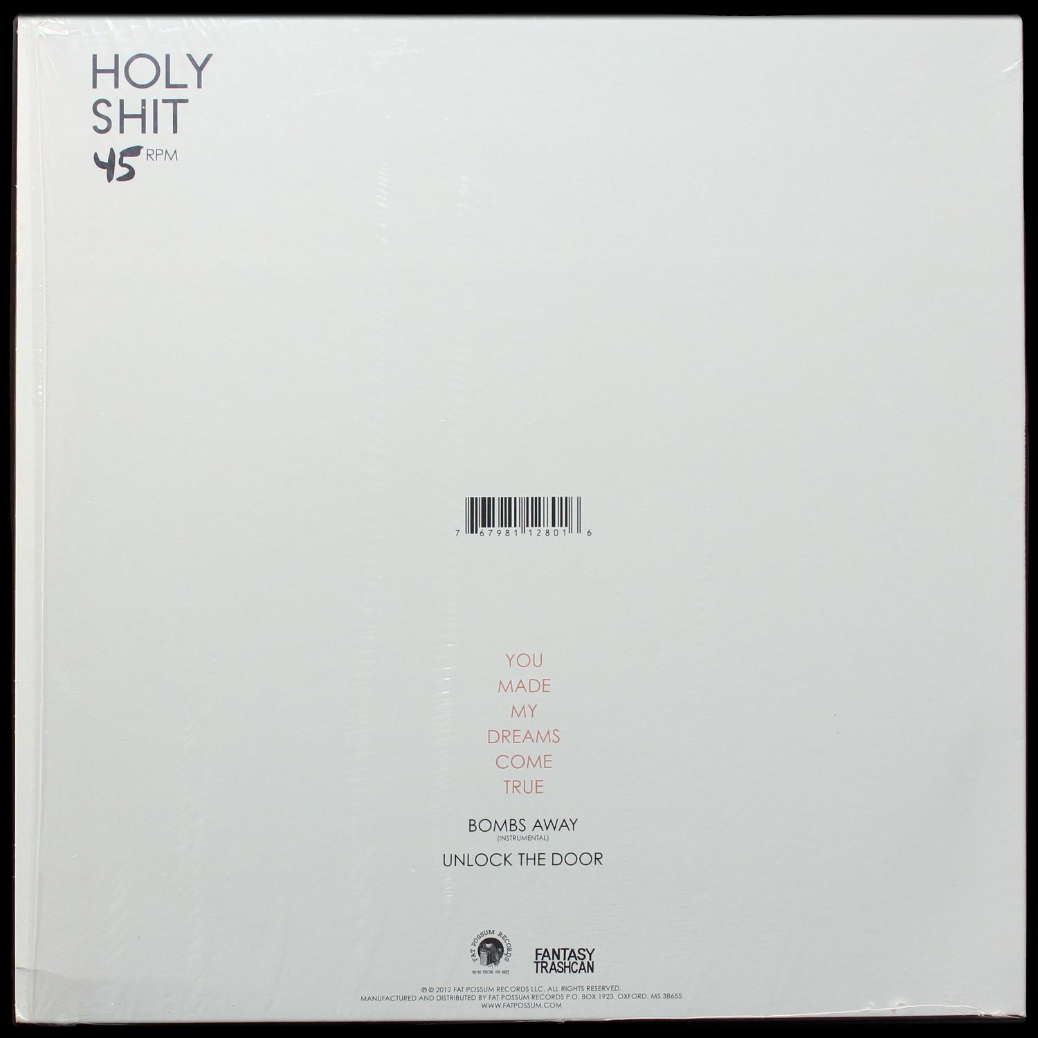 LP Holy Shit — You Made My Dreams Come True фото 2