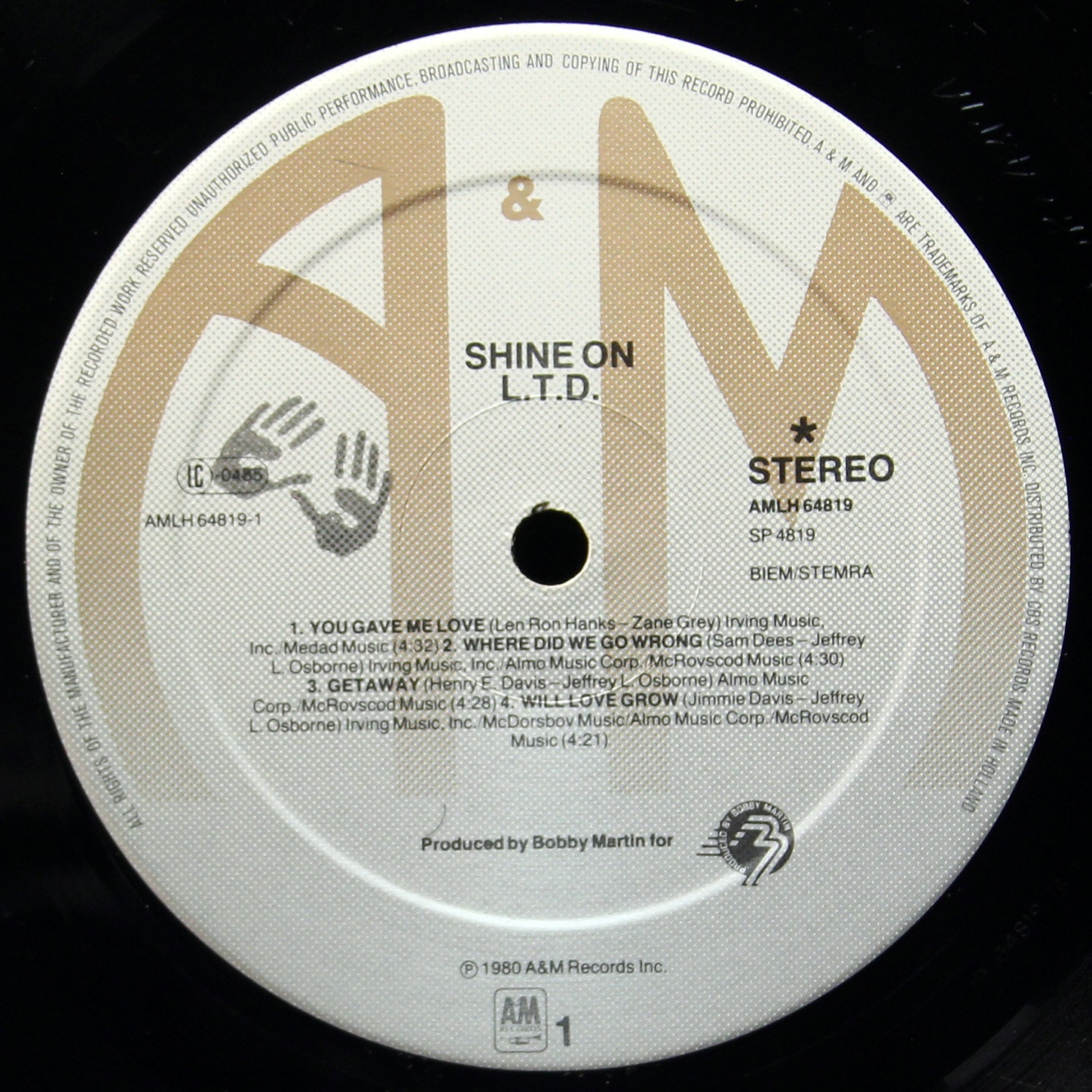 LP L.T.D. — Shine On фото 3