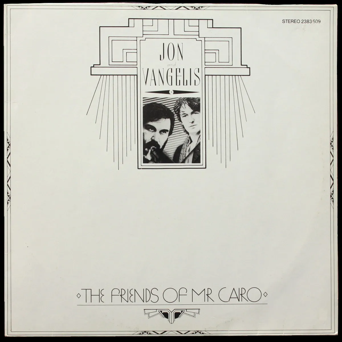 LP Jon & Vangelis — Friends Of Mr. Cairo фото
