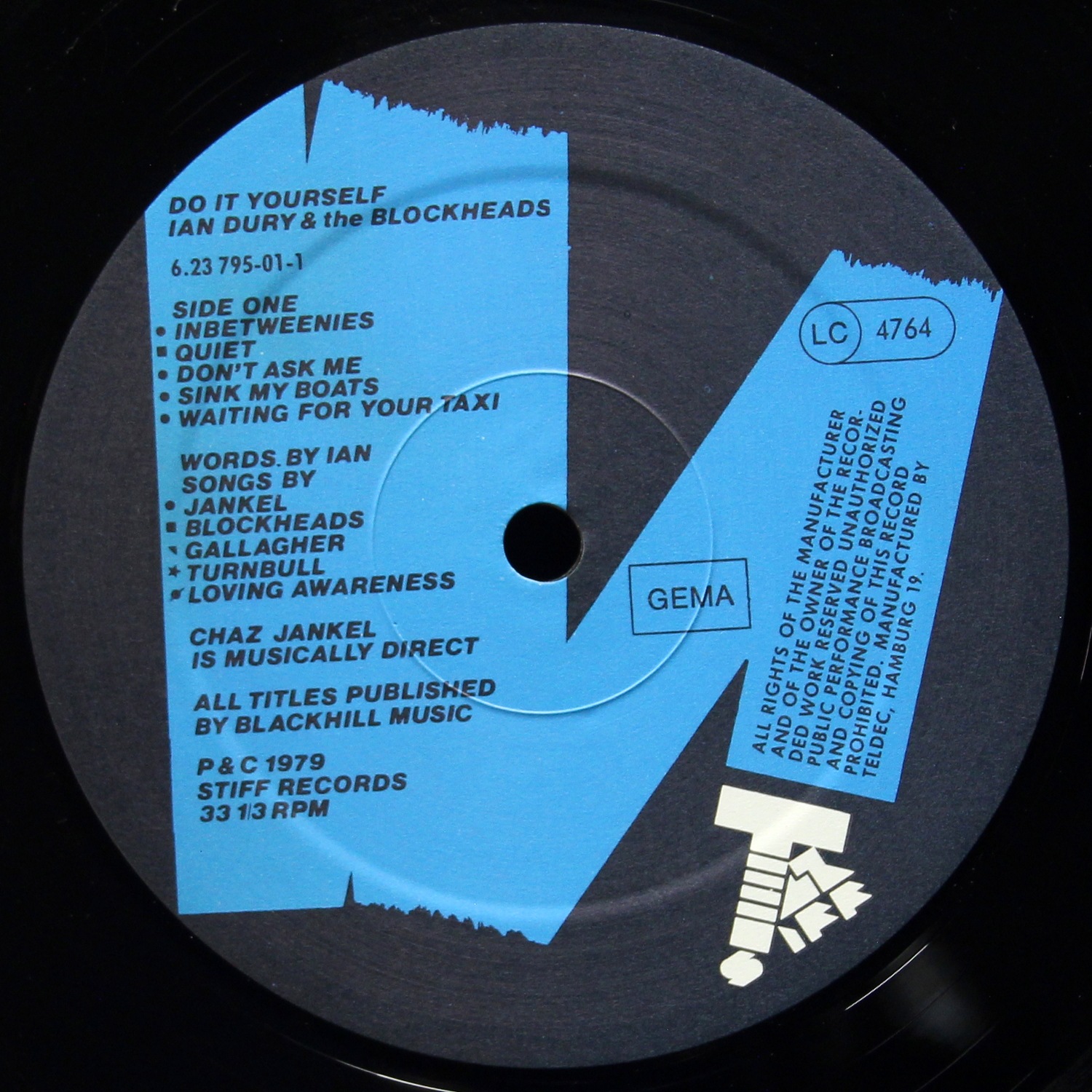 LP Ian Dury & The Blockheads — Do It Yourself фото 2