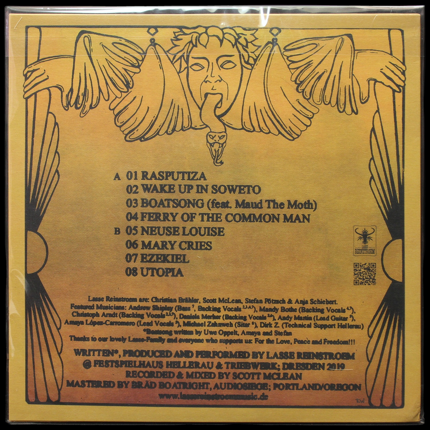 LP Lasse Reinstroem — Rasputiza (+CD) фото 2