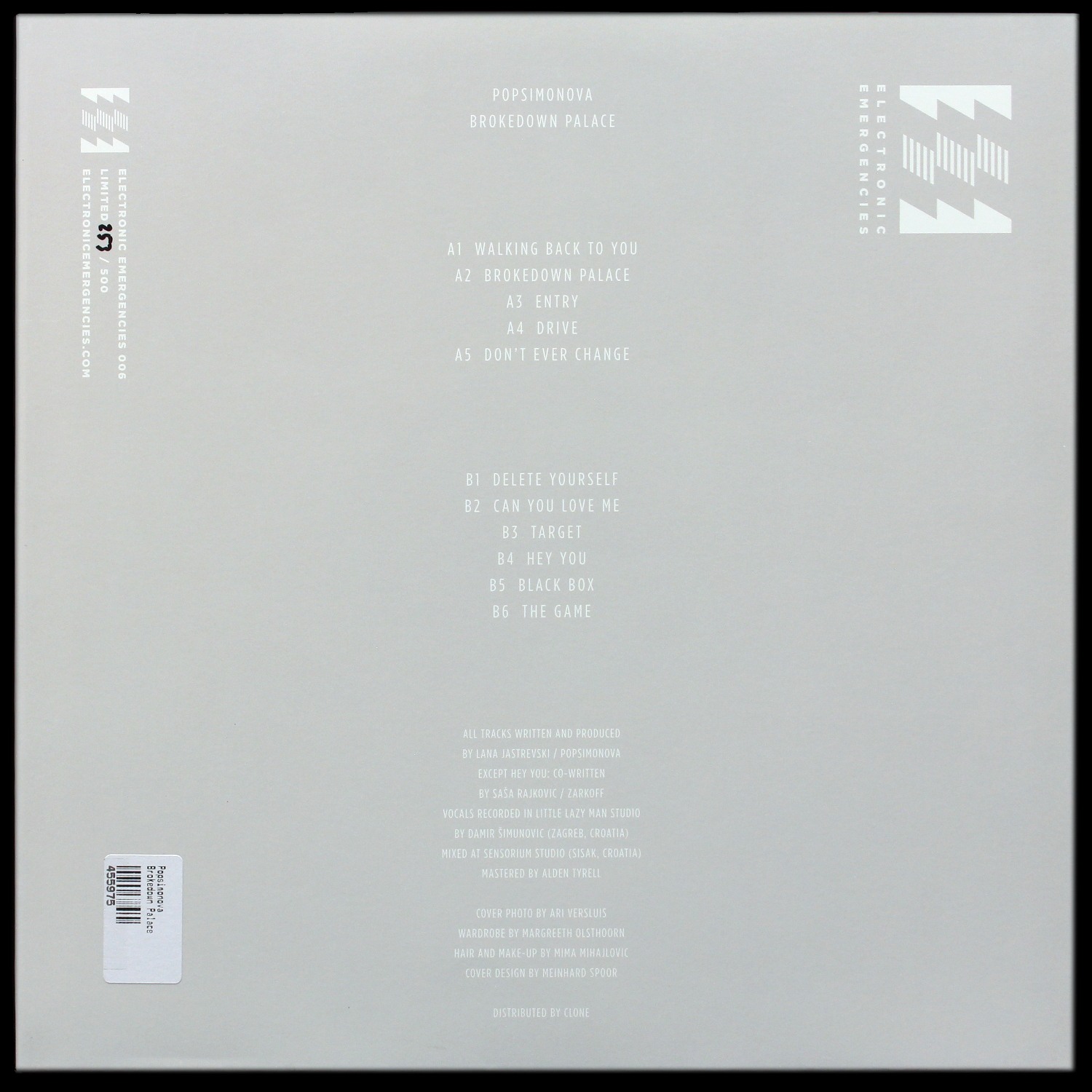 LP Popsimonova — Brokedown Palace фото 2