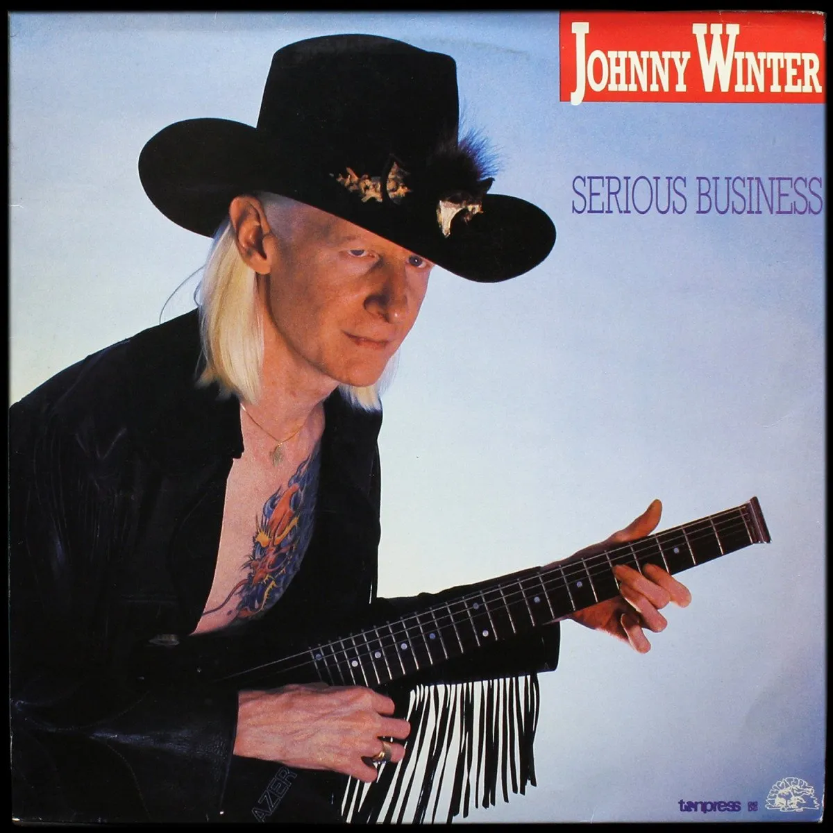 LP Johnny Winter — Serious Business фото
