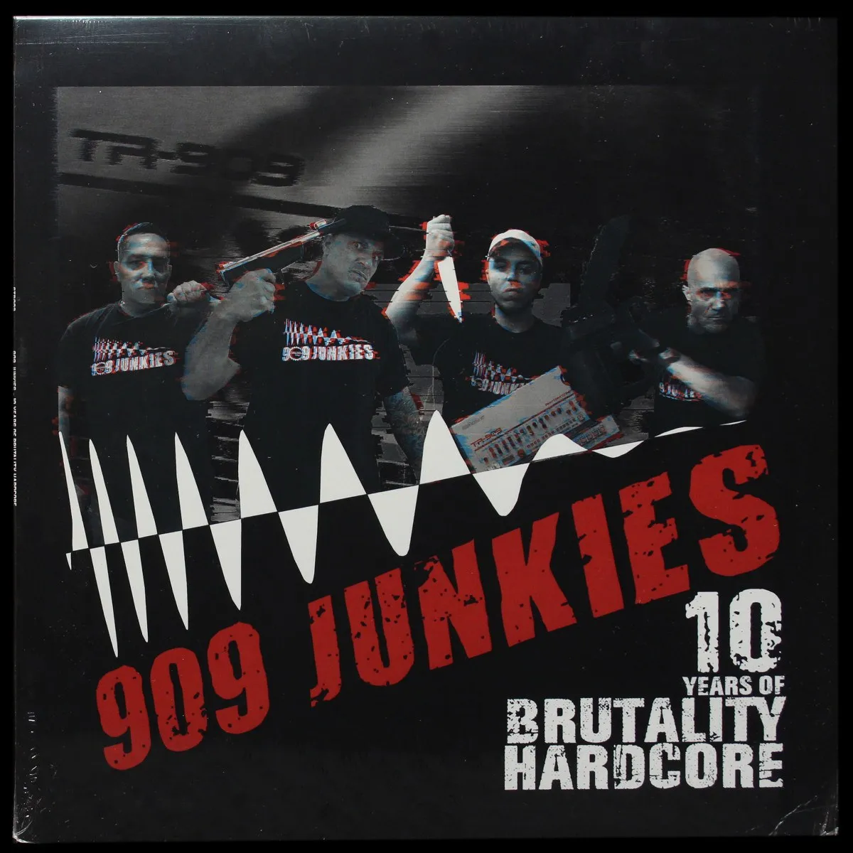 LP 909 Junkies — 10 Years Of Brutality – Hardcore фото