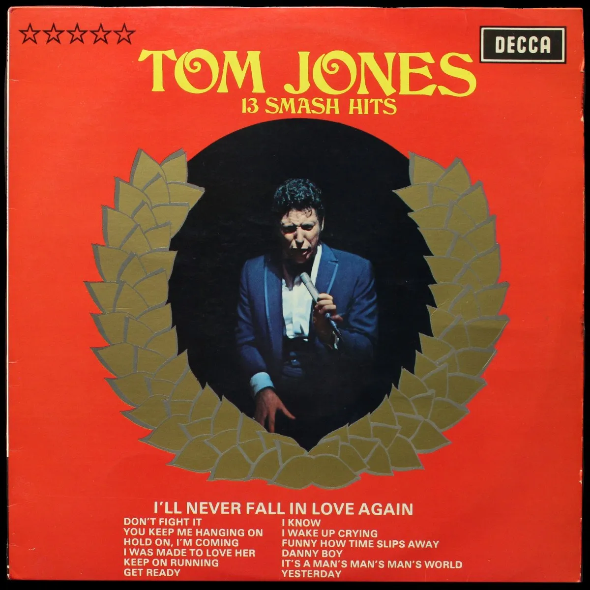 LP Tom Jones — 13 Smash Hits фото
