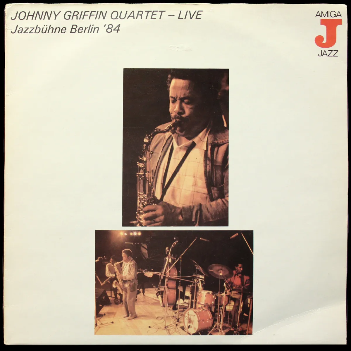 LP Johnny Griffin — Live · Jazzbuhne Berlin '84 фото