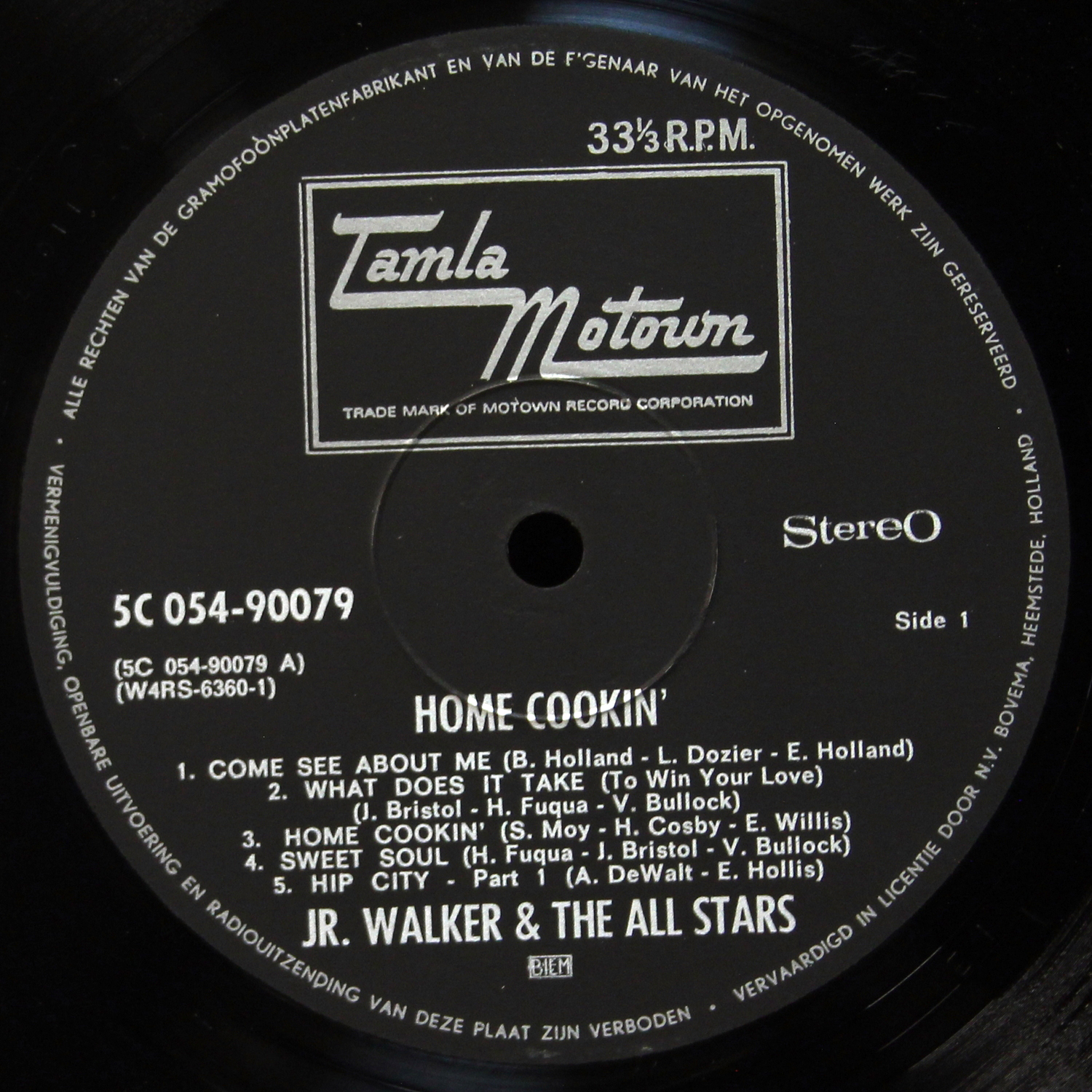 LP Junior Walker & All Stars — Home Cookin' фото 3