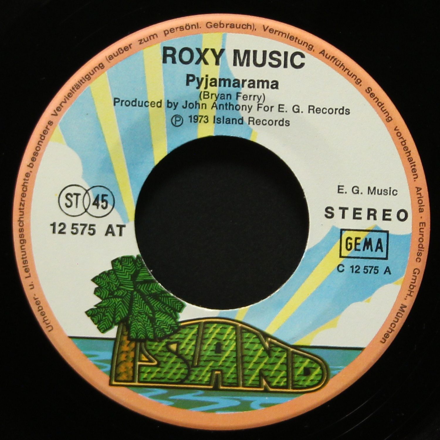 LP Roxy Music — Pyjamarama / The Pride And The Pain фото 2