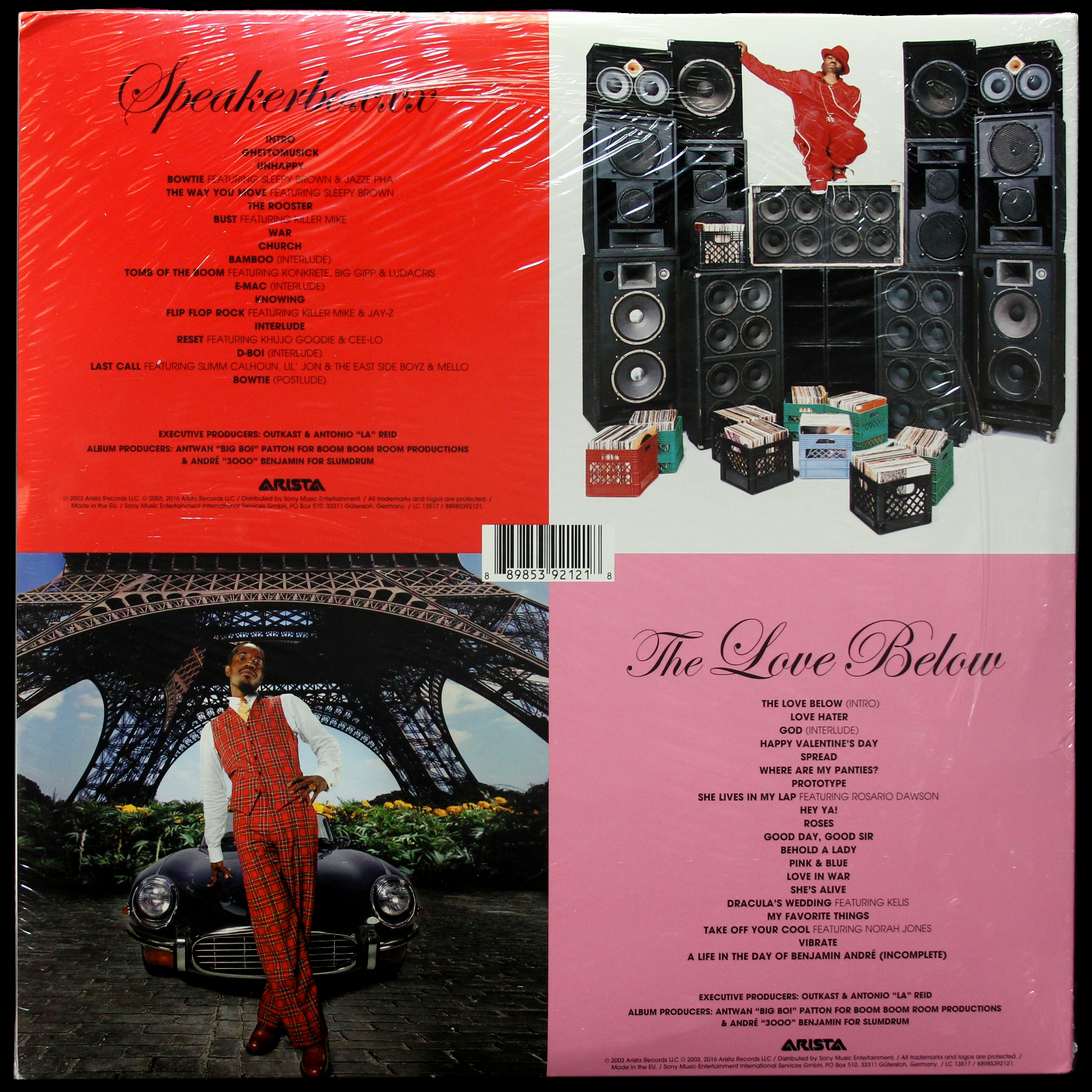 LP Outkast — Speakerboxxx / The Love Below (4LP) фото 2